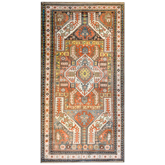 Extraordinary Early 20th Century Kazak Rug For Sale