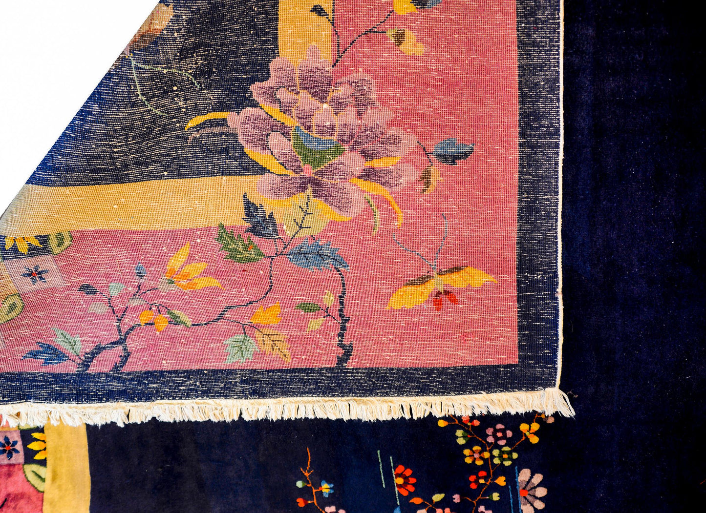 Bold Chinese Art Deco Rug For Sale