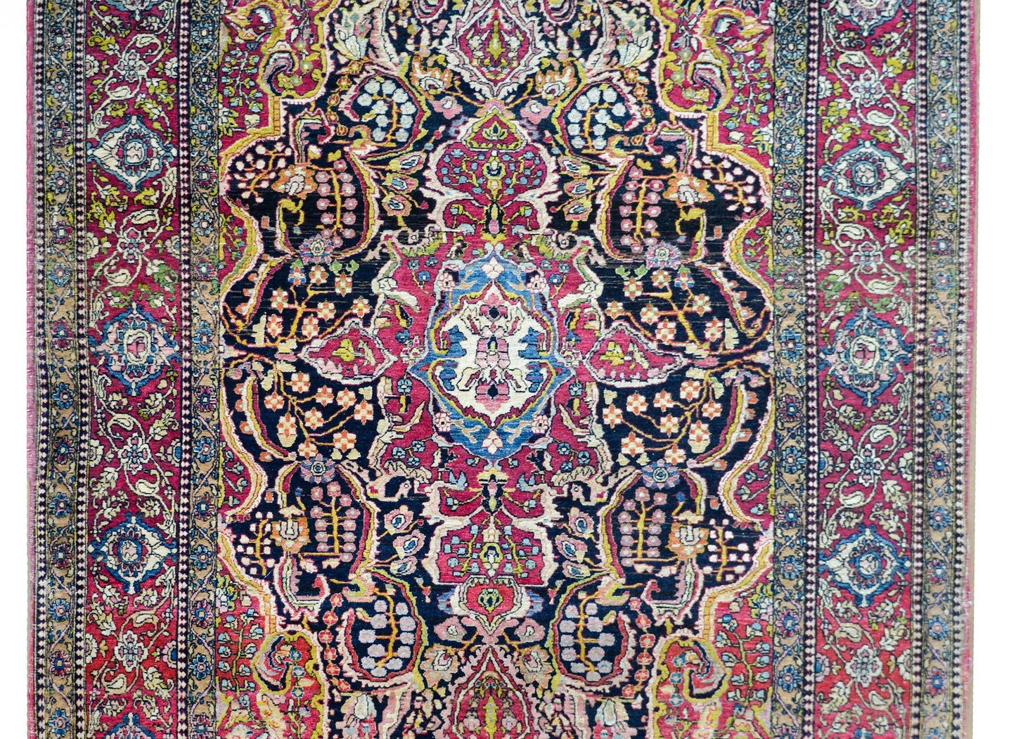 Late 19th Century Isfahan Rug For Sale
