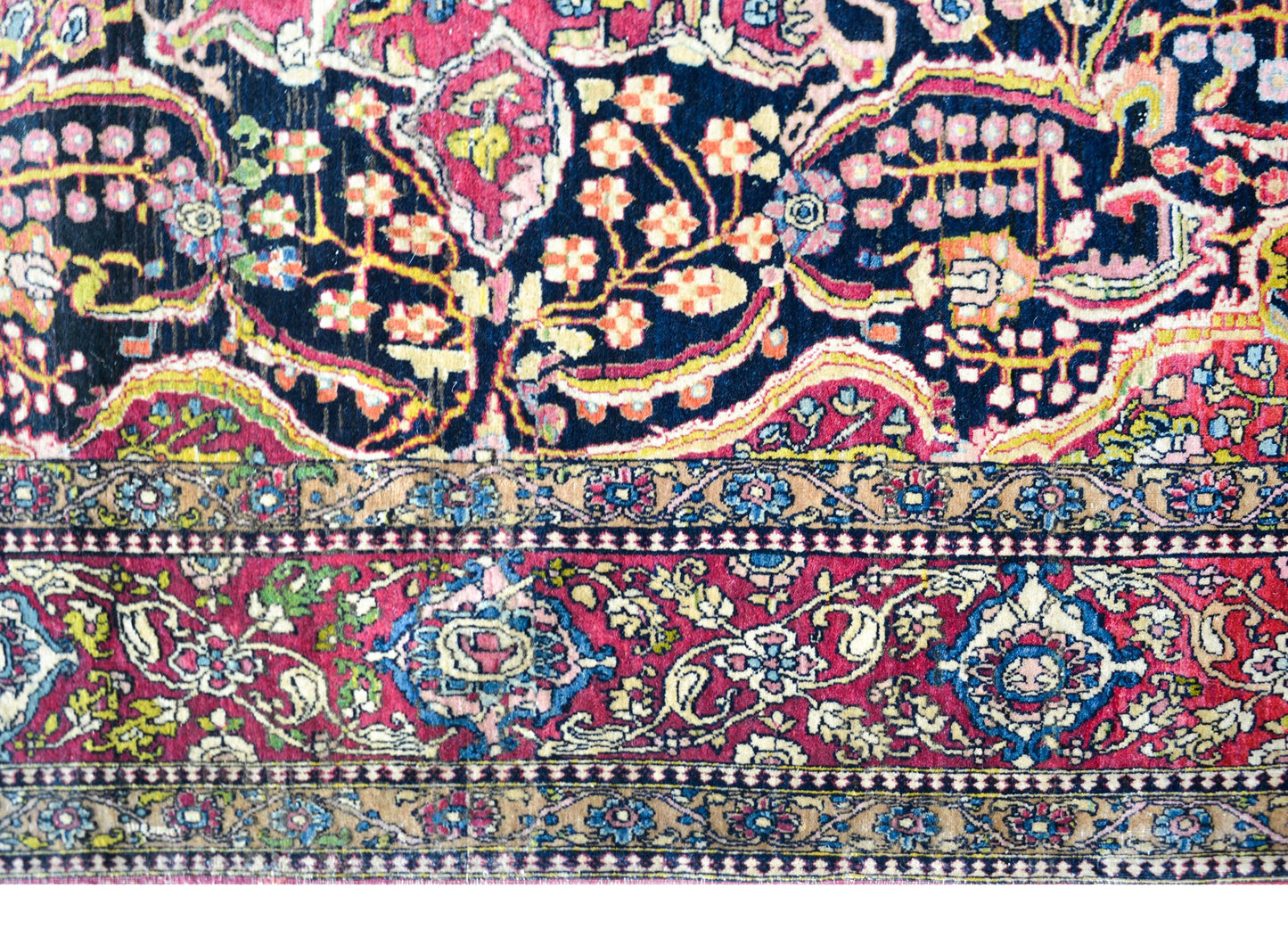 Late 19th Century Isfahan Rug For Sale