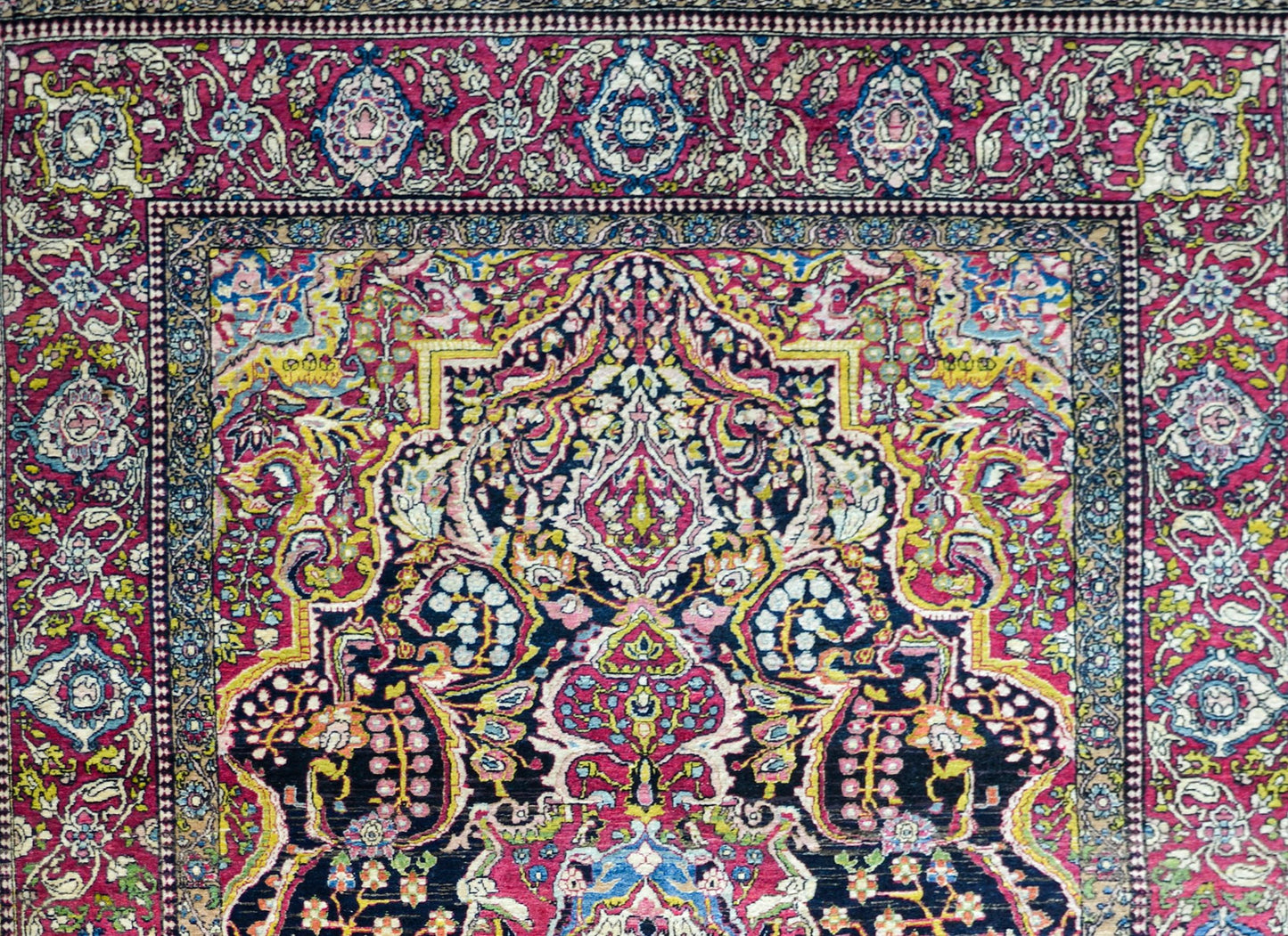Late 19th Century Isfahan Rug For Sale