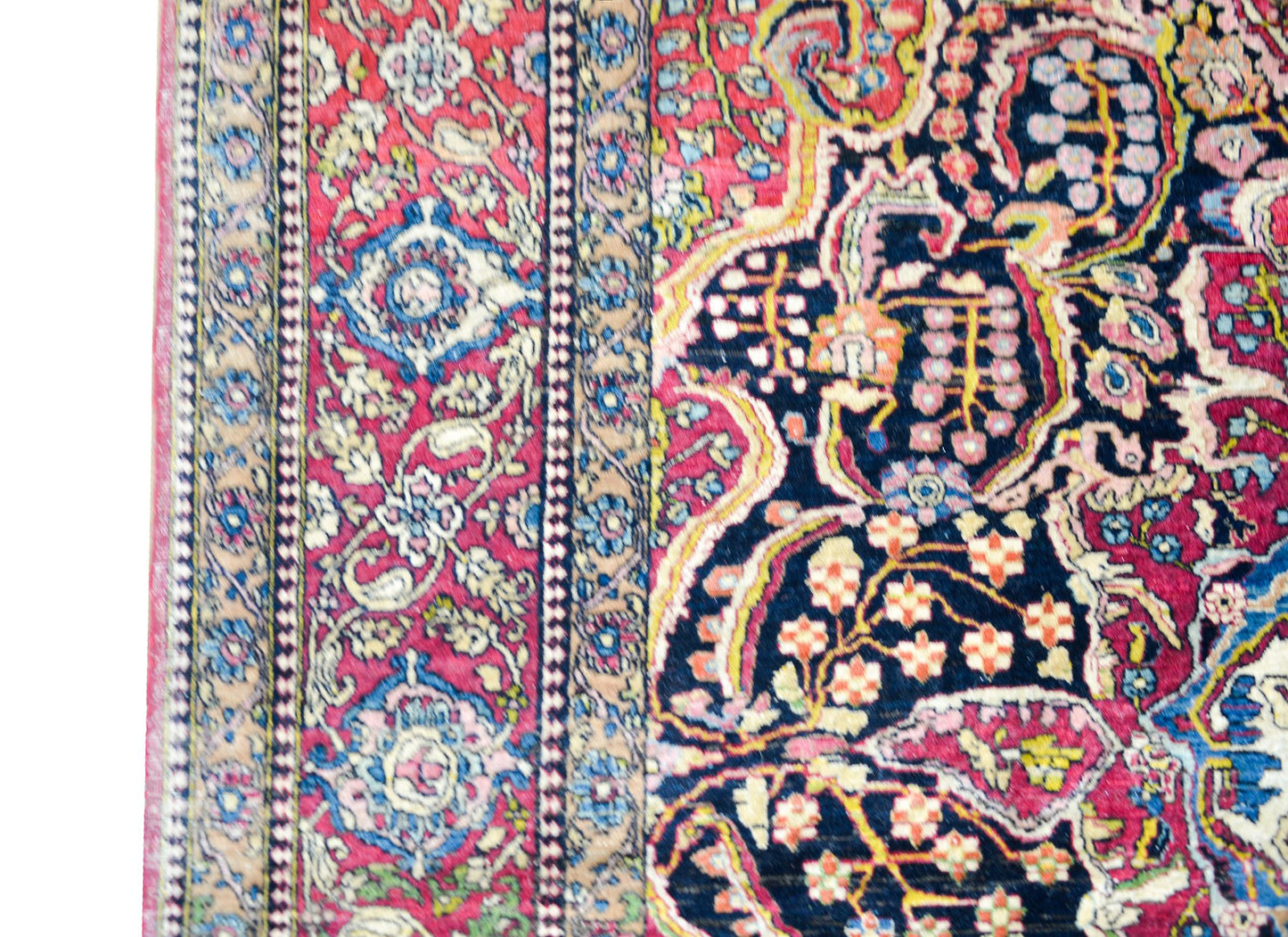 Late 19th Century Isfahan Rug For Sale