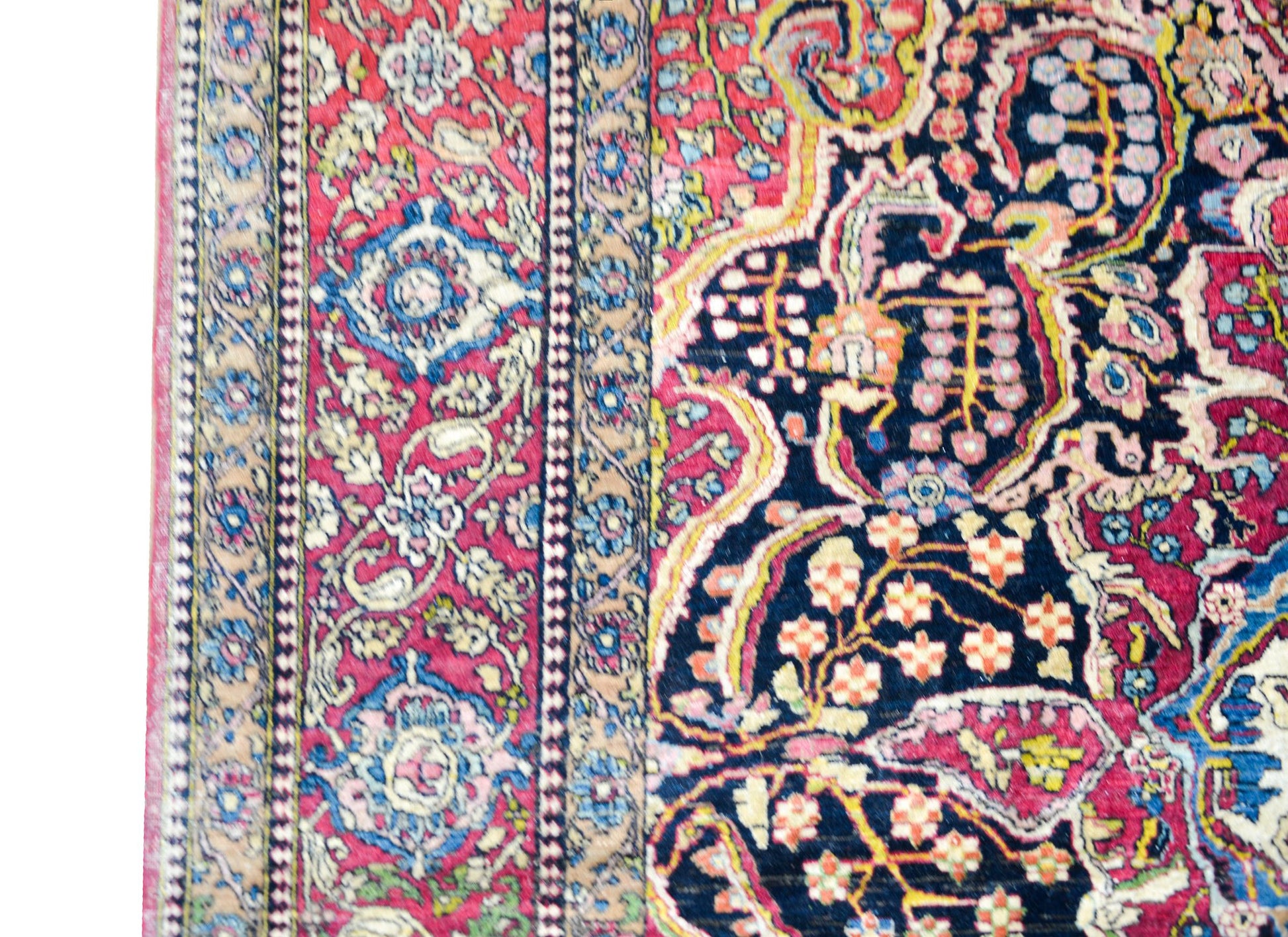 Late 19th Century Isfahan Rug For Sale
