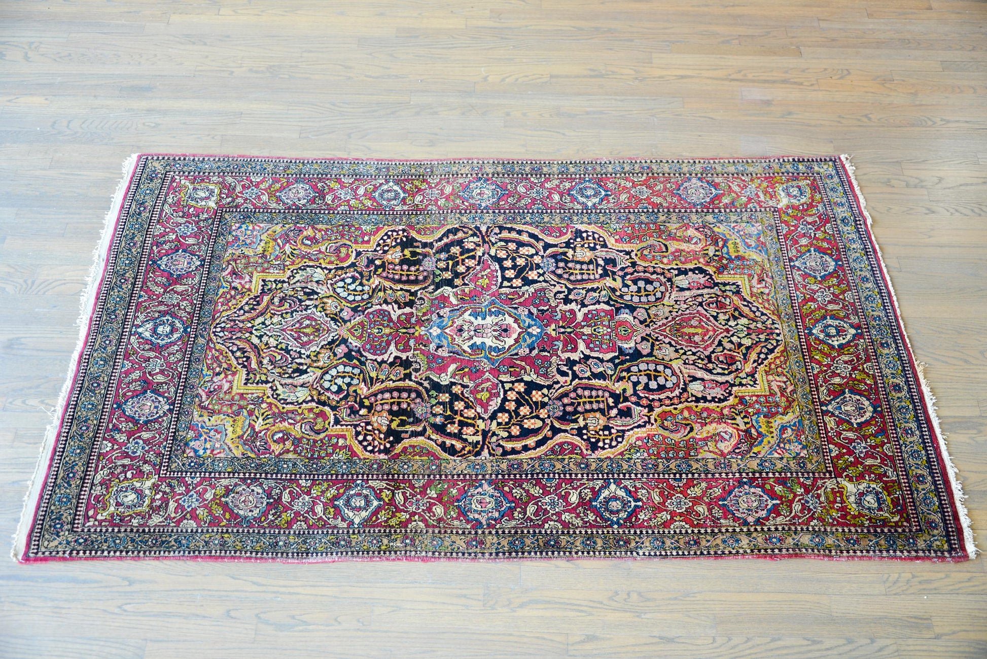 Late 19th Century Isfahan Rug For Sale
