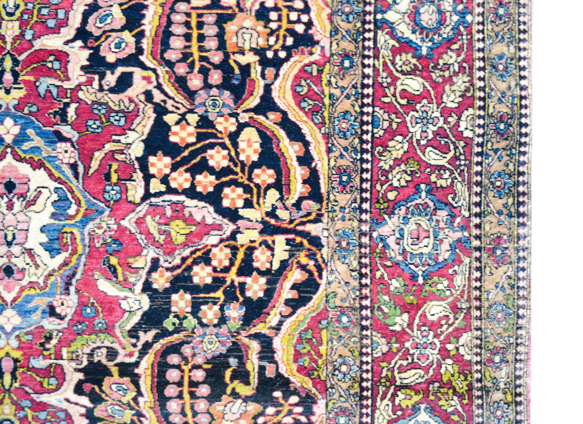 Late 19th Century Isfahan Rug For Sale