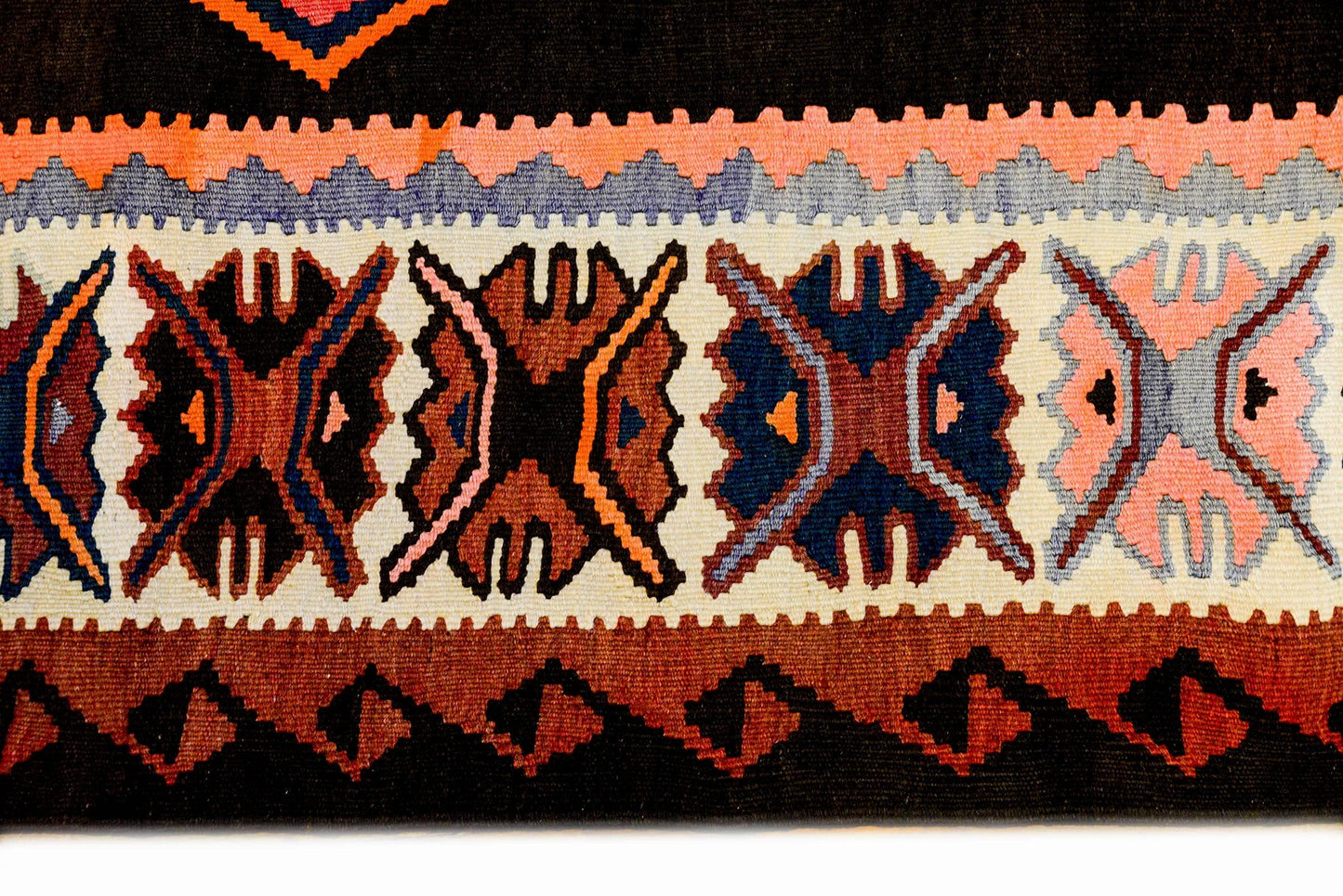  20th Century Veramin Kilim Runner For Sale