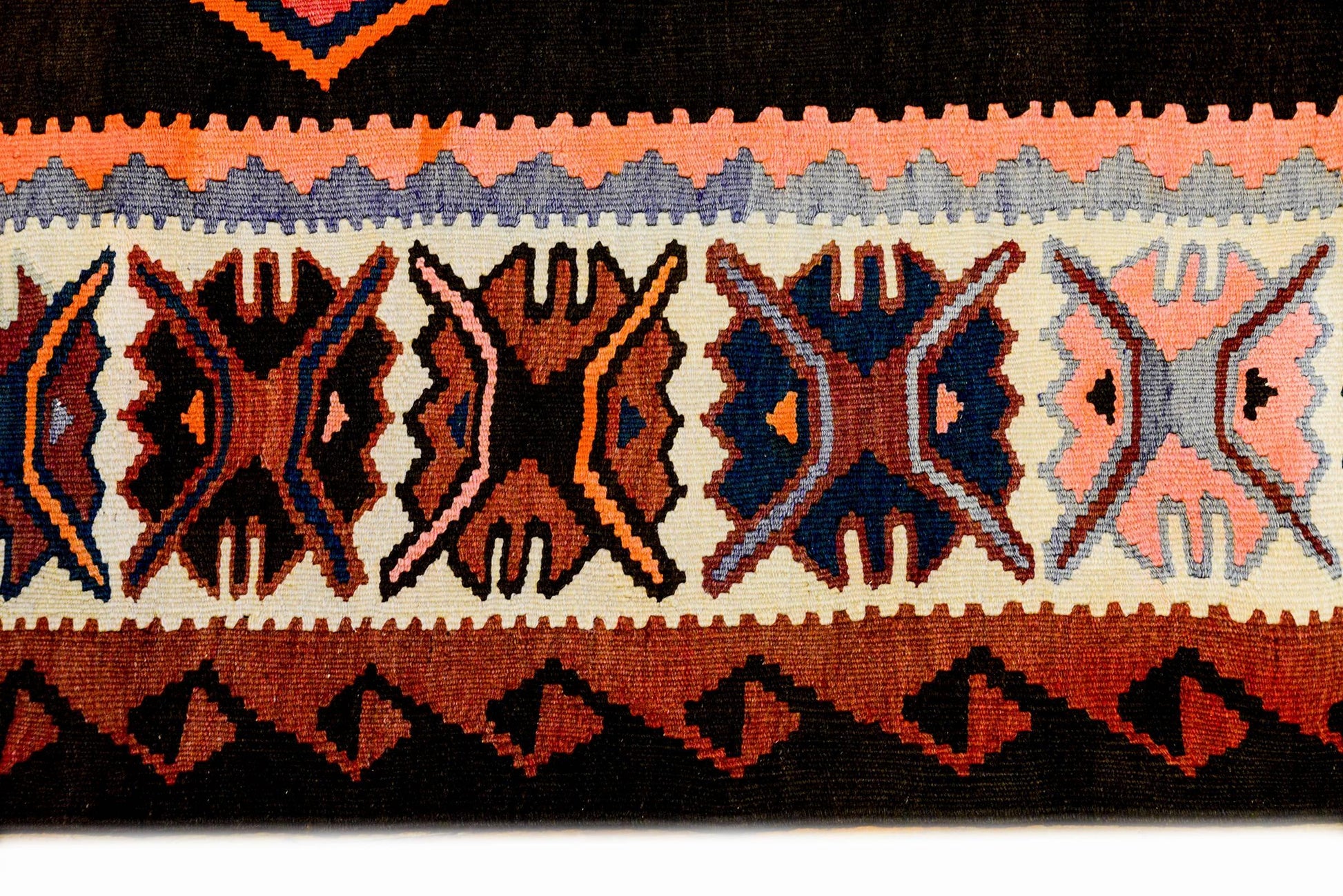  20th Century Veramin Kilim Runner For Sale