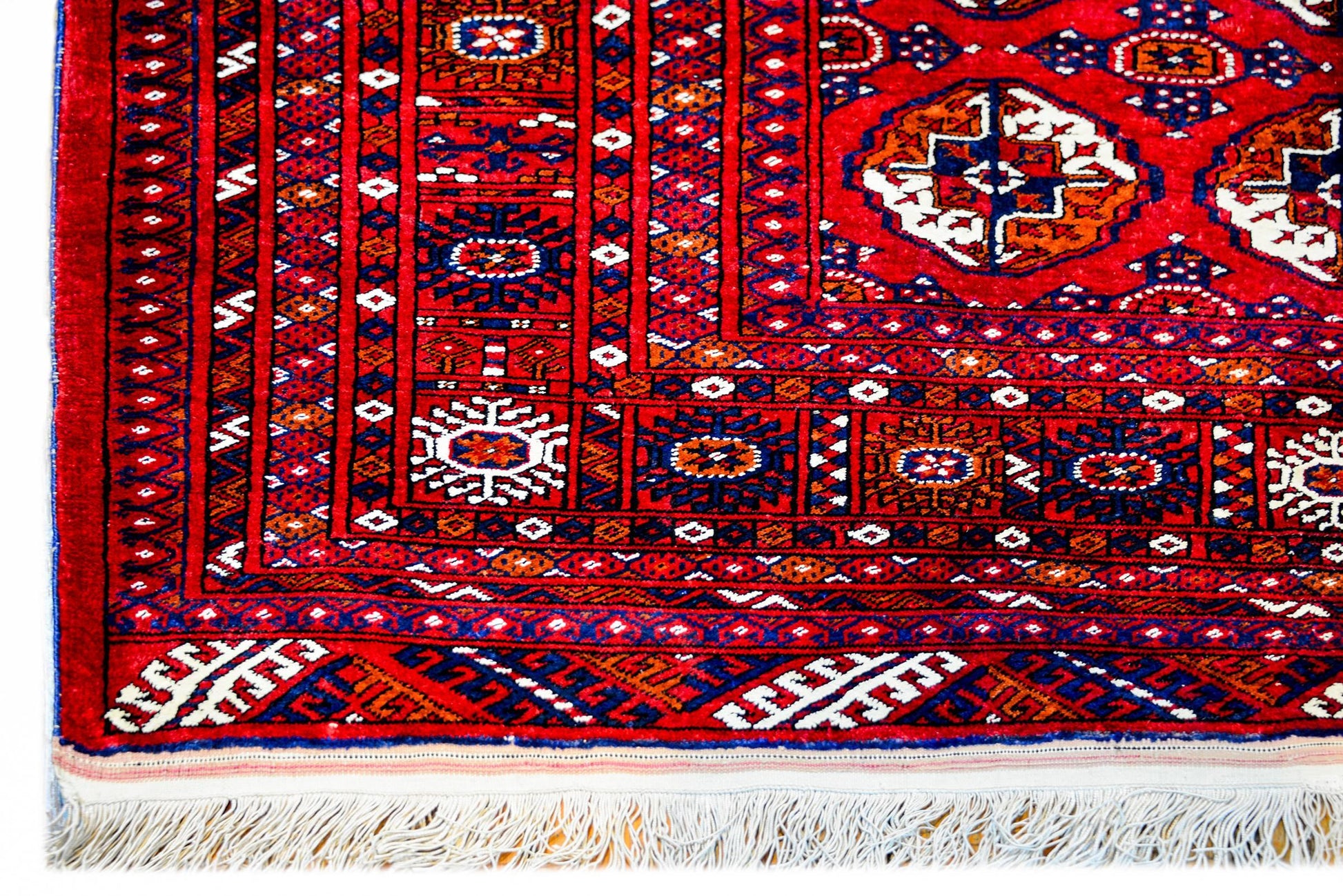 Silk Turkmen Rug For Sale