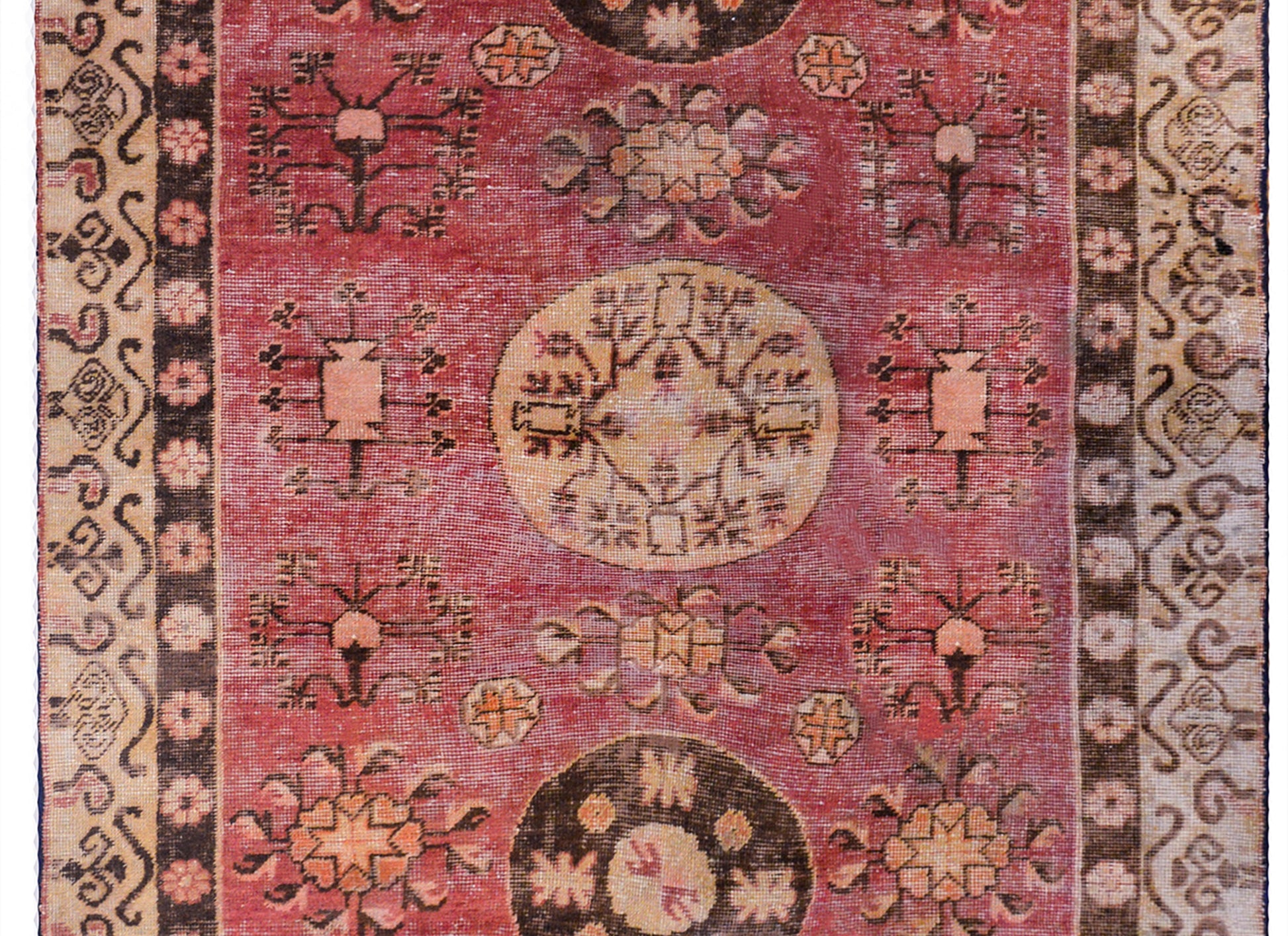 Beautiful Early 20th Century Khotan Rug For Sale