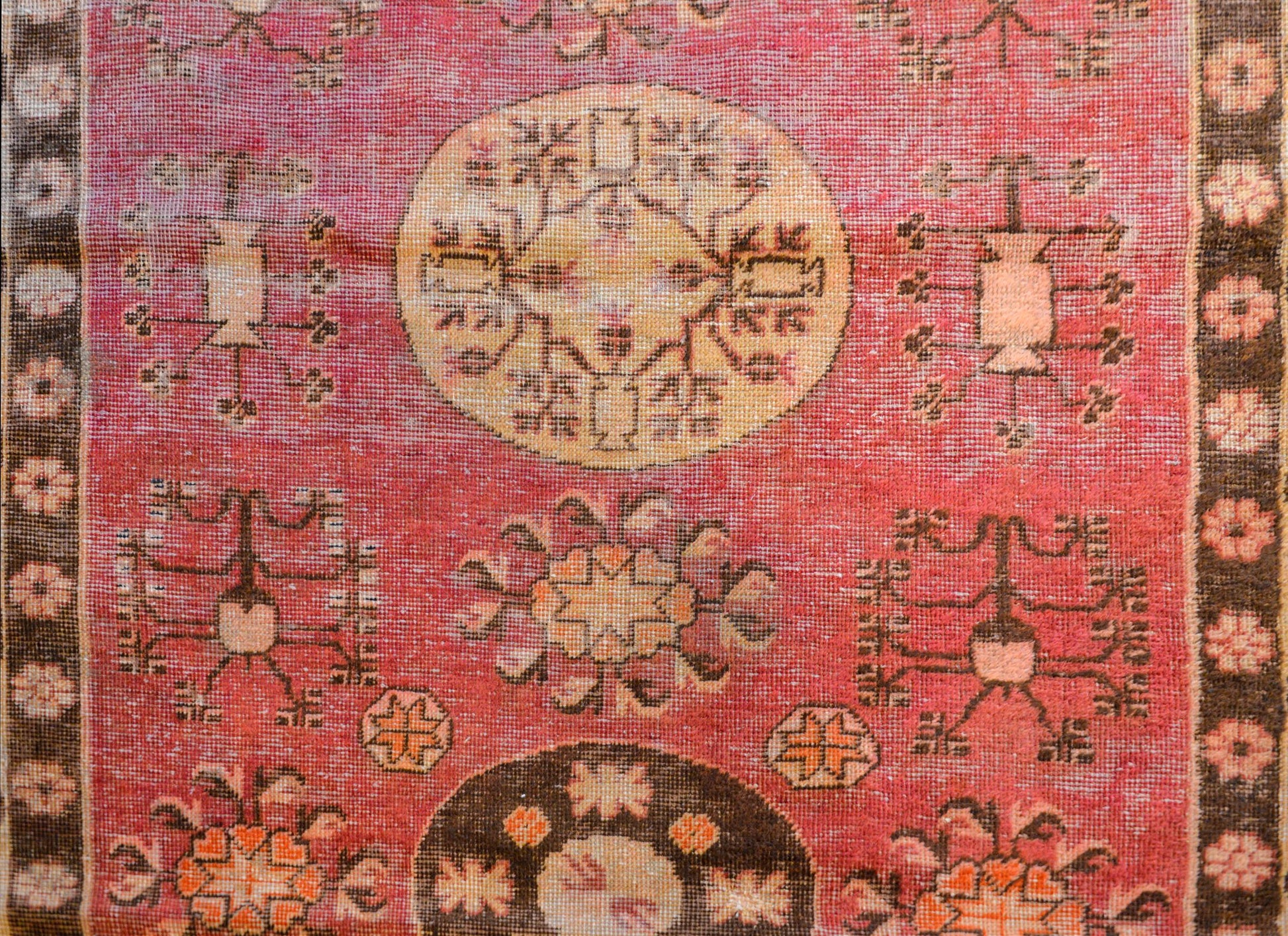 Beautiful Early 20th Century Khotan Rug For Sale