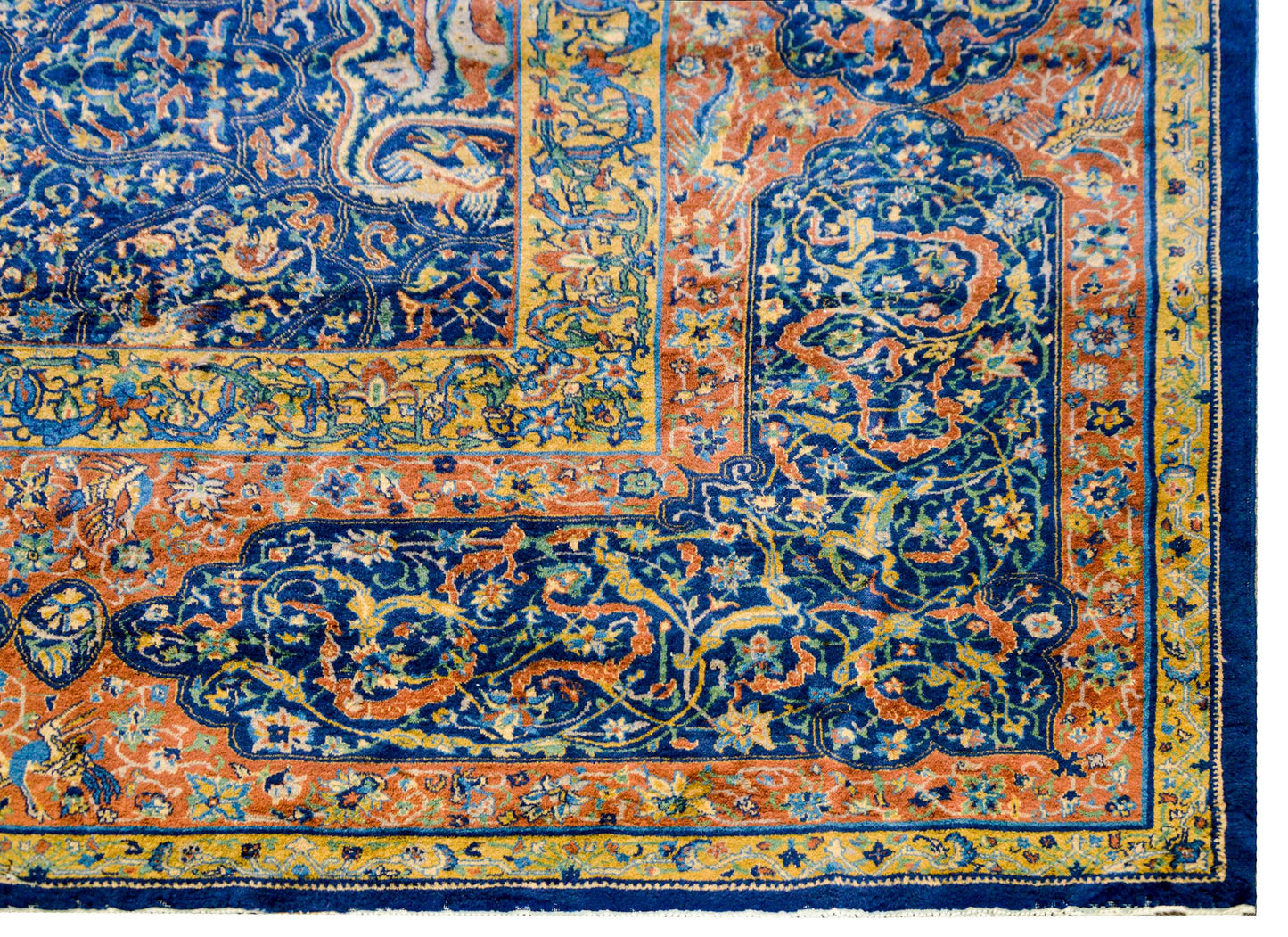 Mesmerizing Late 19th Century Agra Rug For Sale