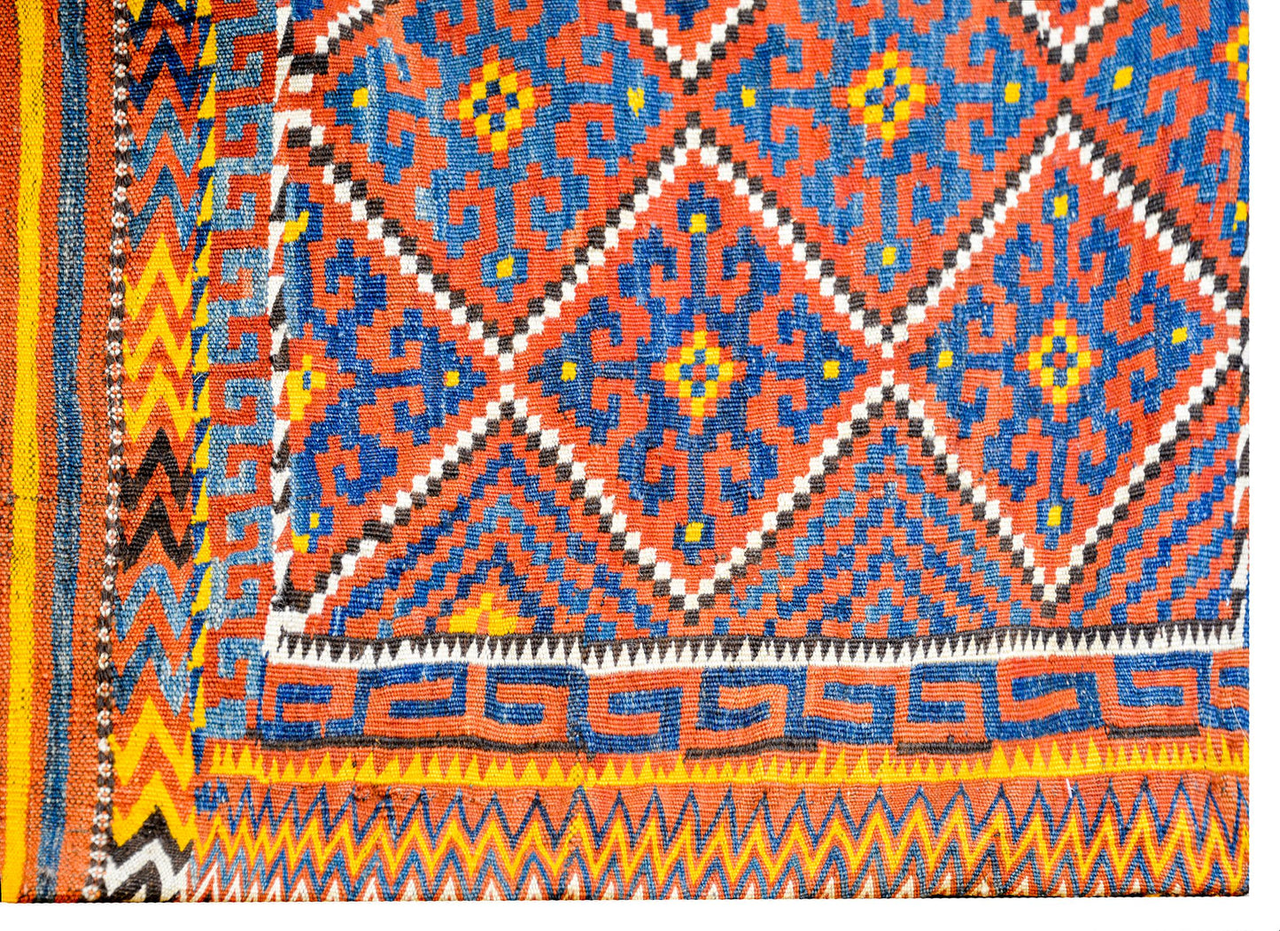 Early 20th Century Kilim Saddle Bag For Sale
