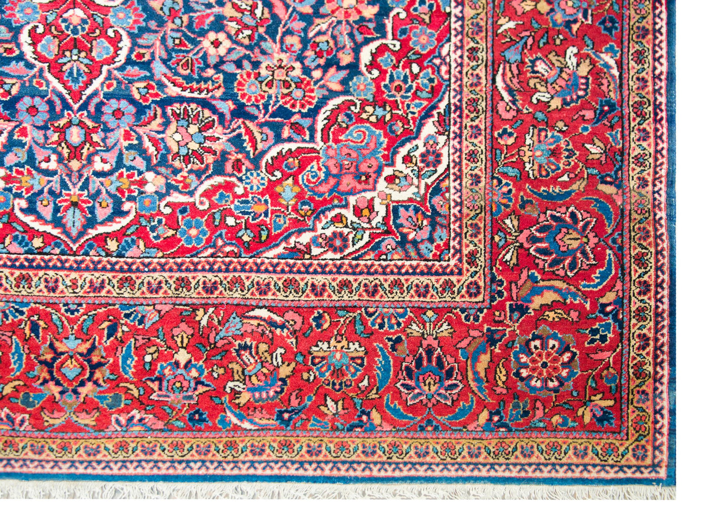 Early 20th Century Persian Kashan Rug For Sale
