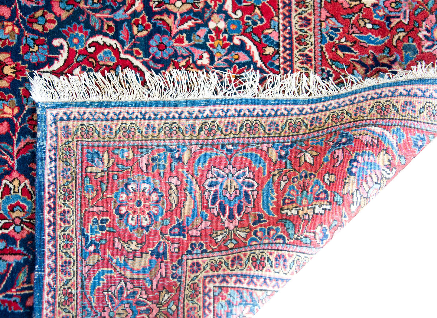 Early 20th Century Persian Kashan Rug For Sale