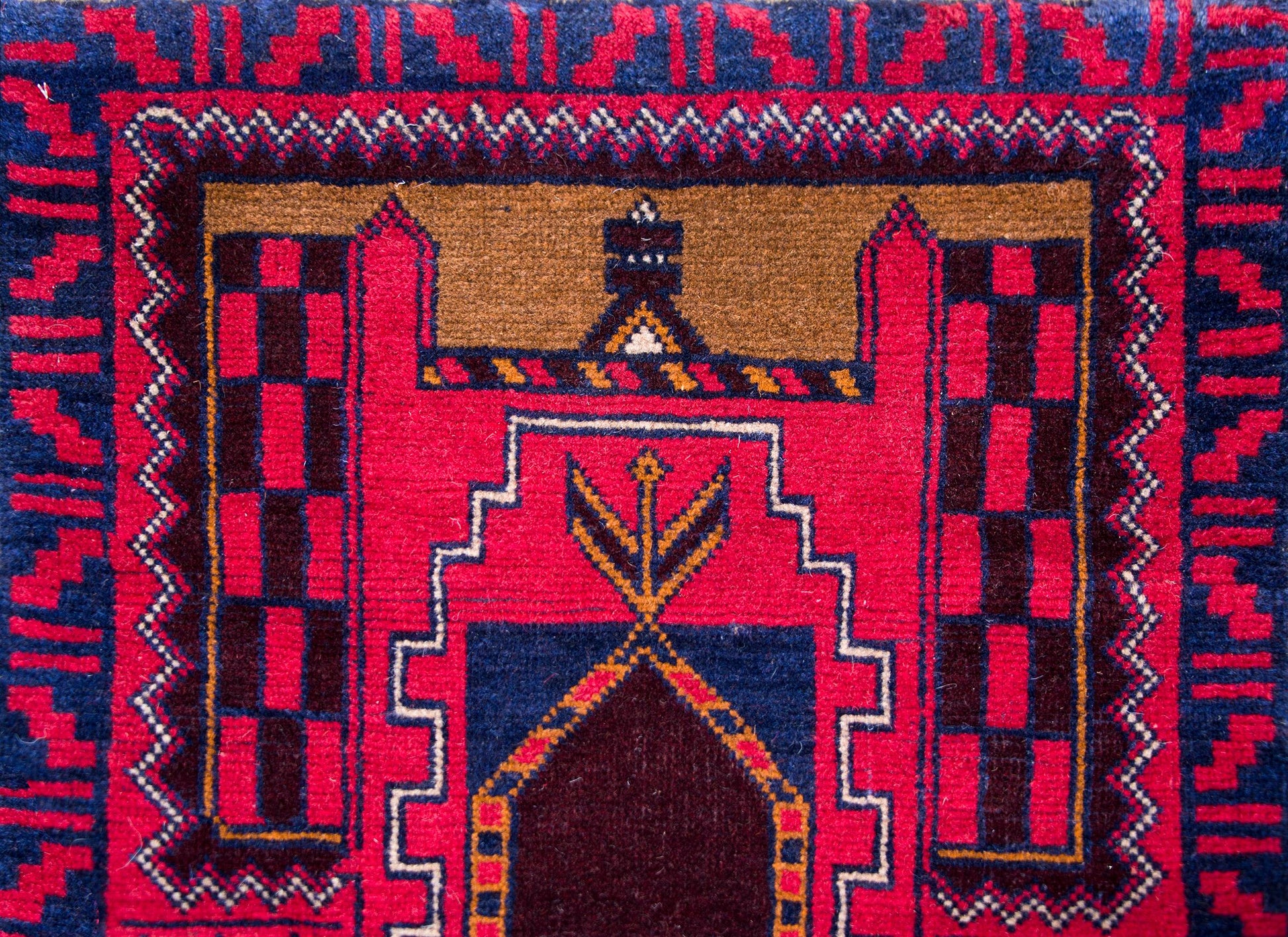 Early 20th Century Turkish Konya Prayer Rug For Sale