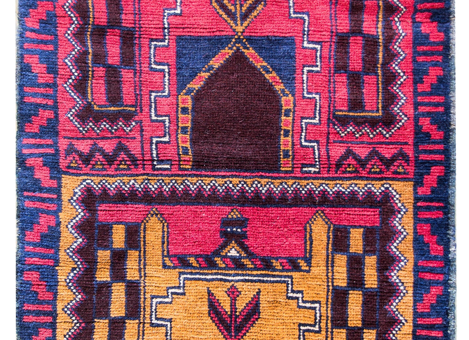 Early 20th Century Turkish Konya Prayer Rug For Sale