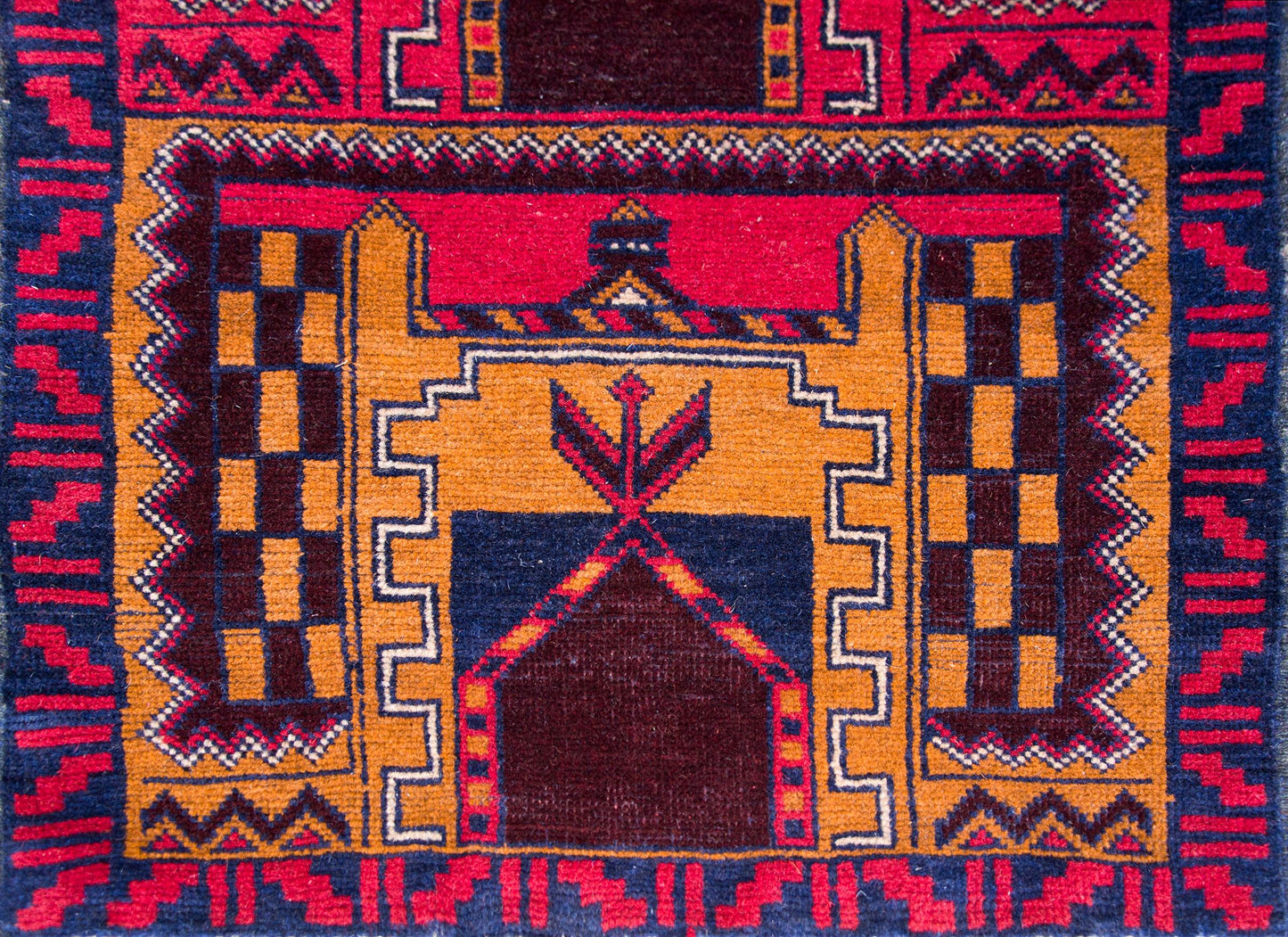 Early 20th Century Turkish Konya Prayer Rug For Sale