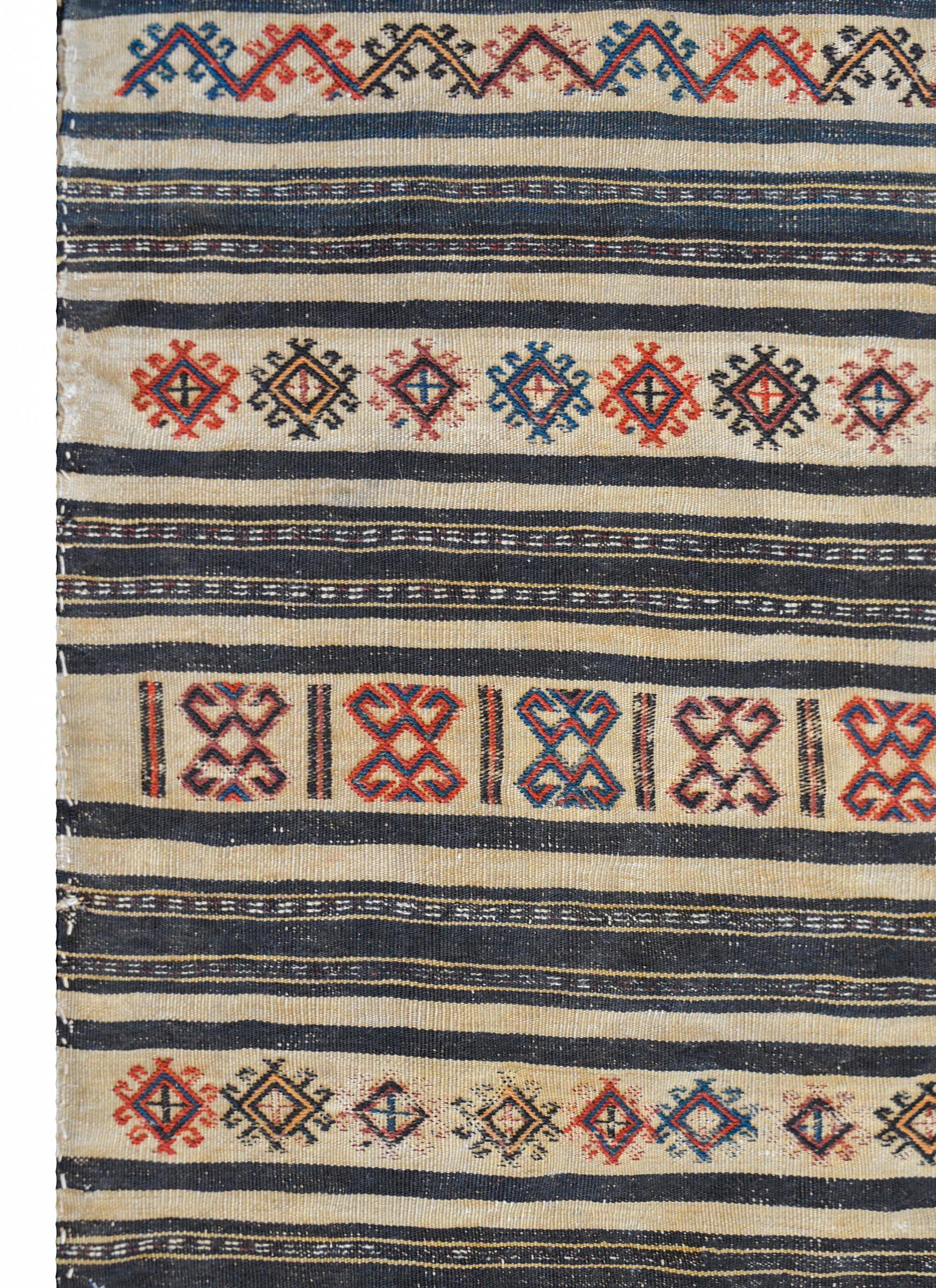 Beautiful Early 20th Century Afshar Grain Bag For Sale