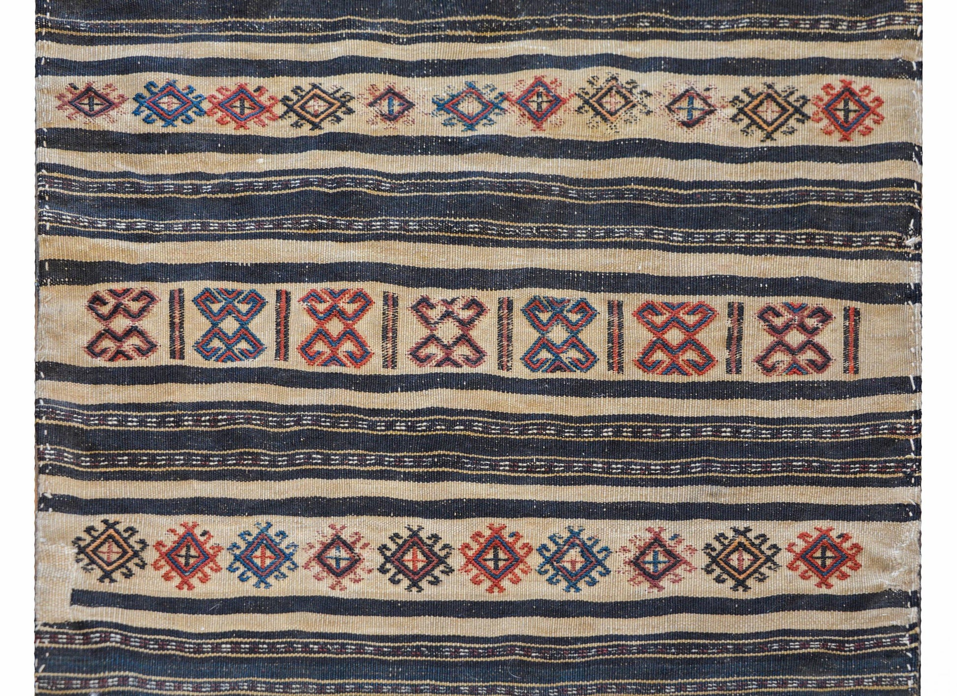 Beautiful Early 20th Century Afshar Grain Bag For Sale