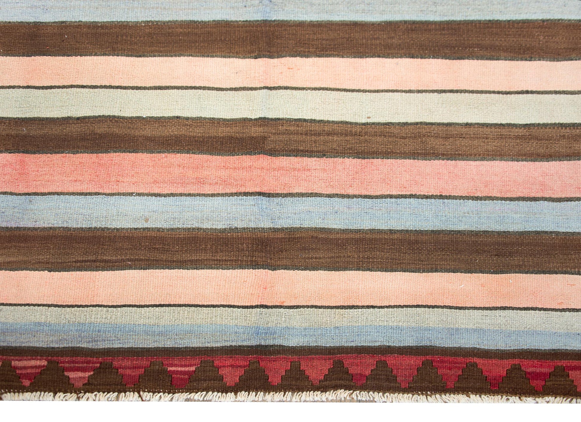 Vintage Persian Zarand Kilim Rug For Sale