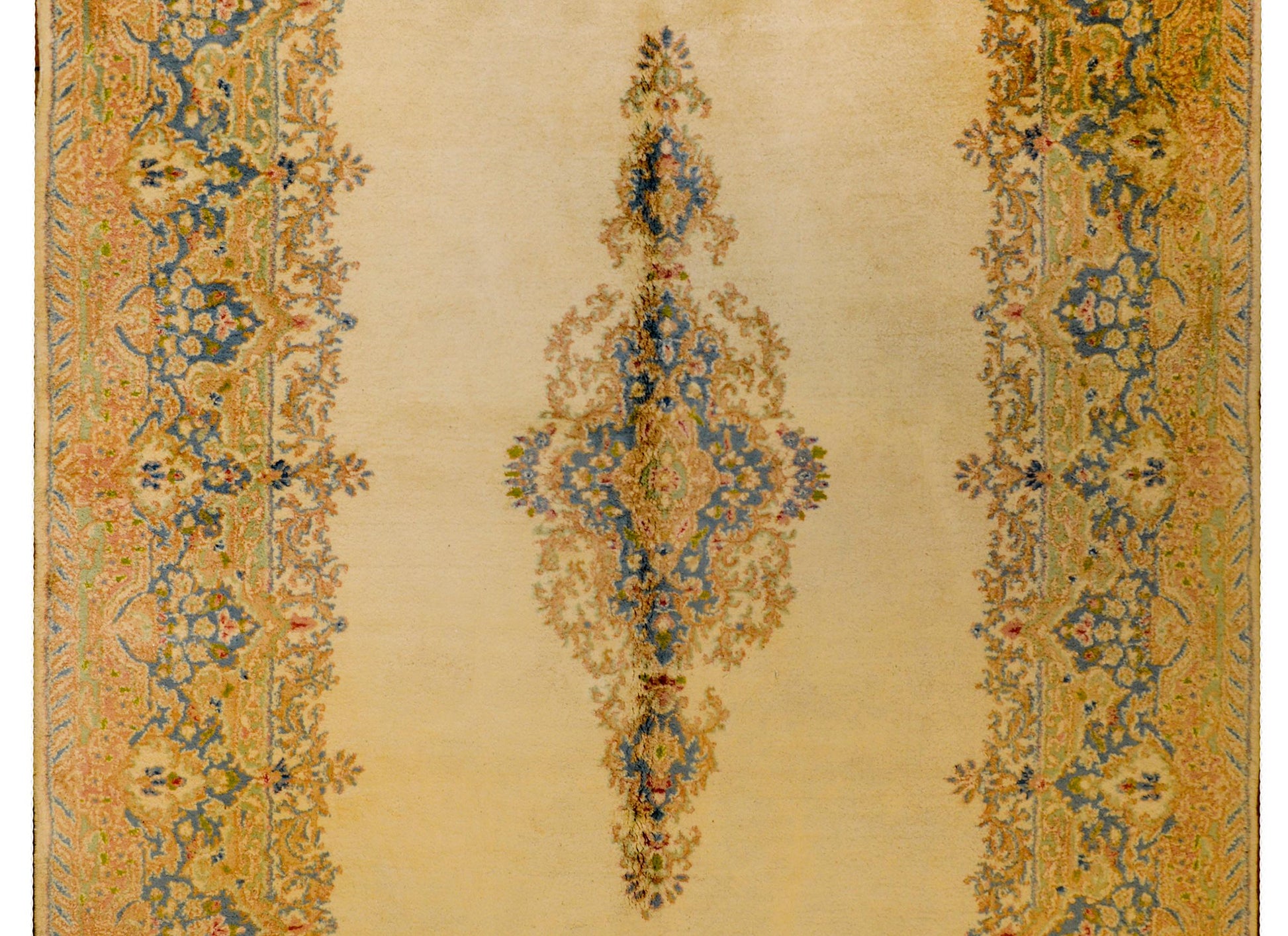Early 20th Century Kirman Rug For Sale