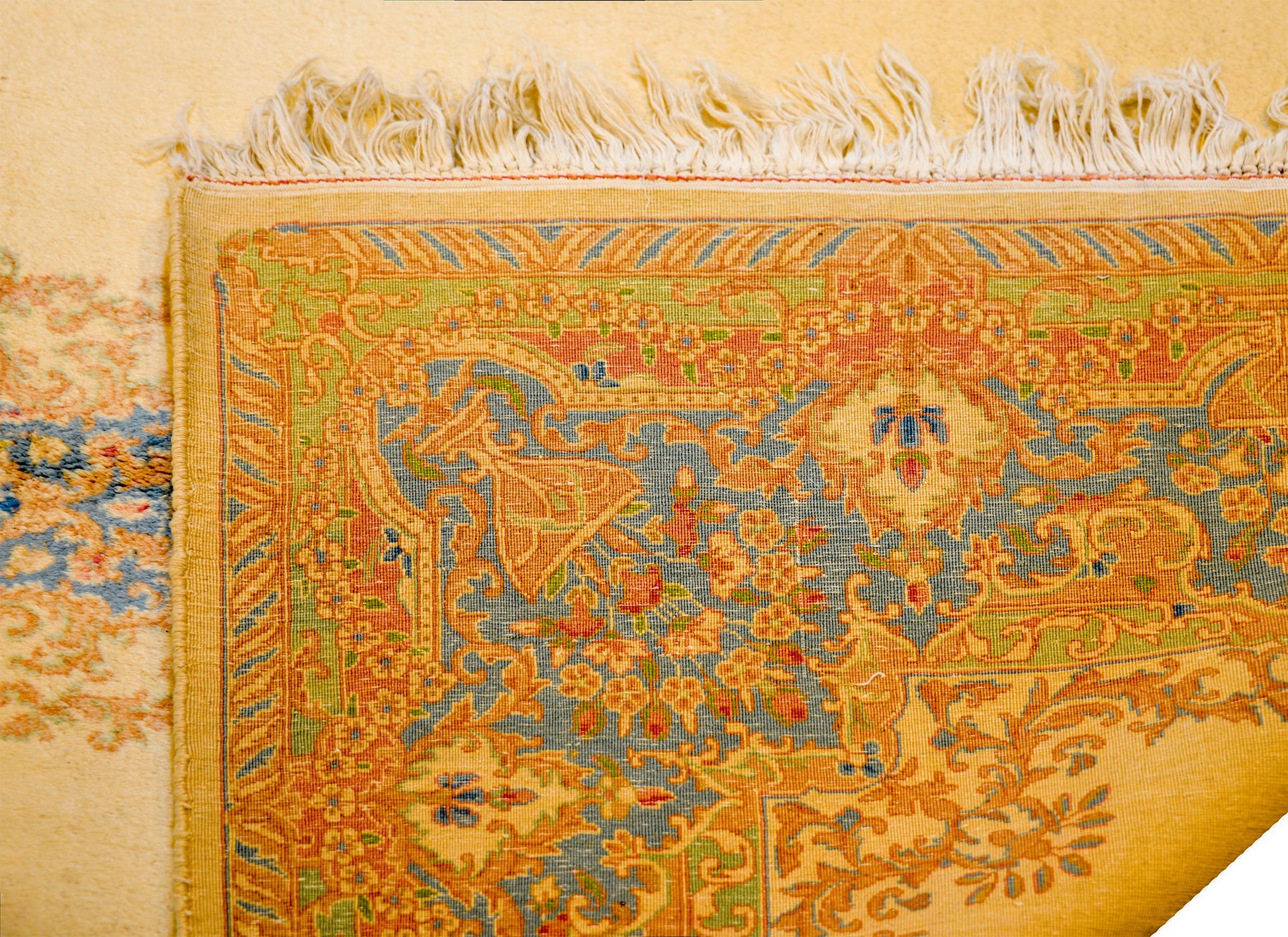 Early 20th Century Kirman Rug For Sale
