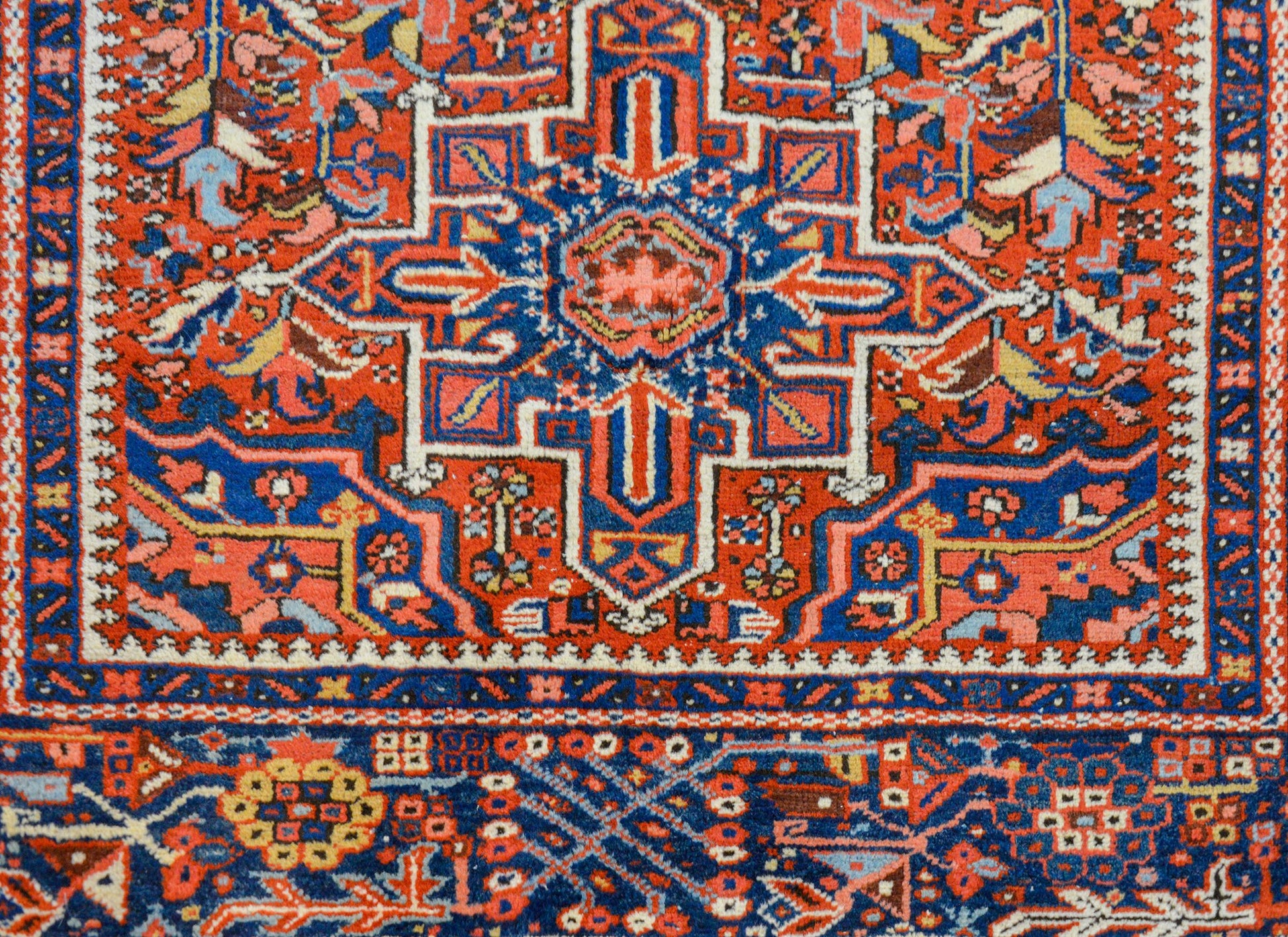 Beautiful Early 20th Century Karajeh Rug For Sale