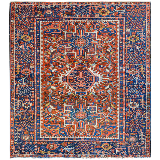 Beautiful Early 20th Century Karajeh Rug For Sale
