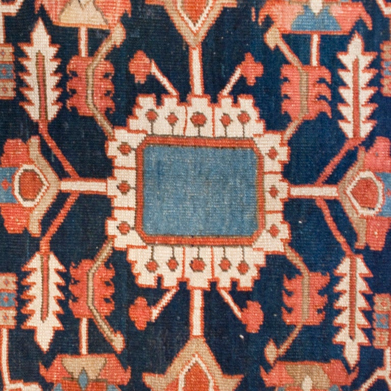 19th Century Bakhshayesh Carpet For Sale