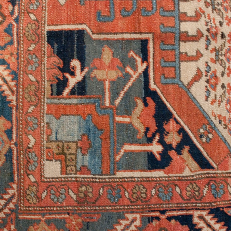 19th Century Bakhshayesh Carpet For Sale