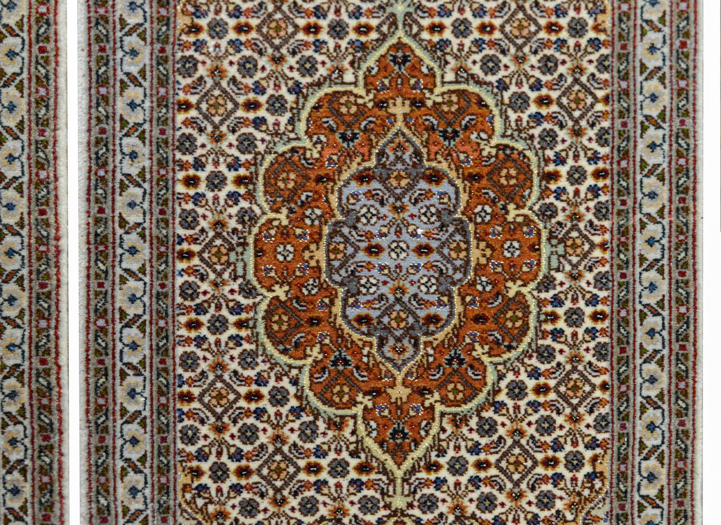 Pair of Petite Tabriz Runners For Sale