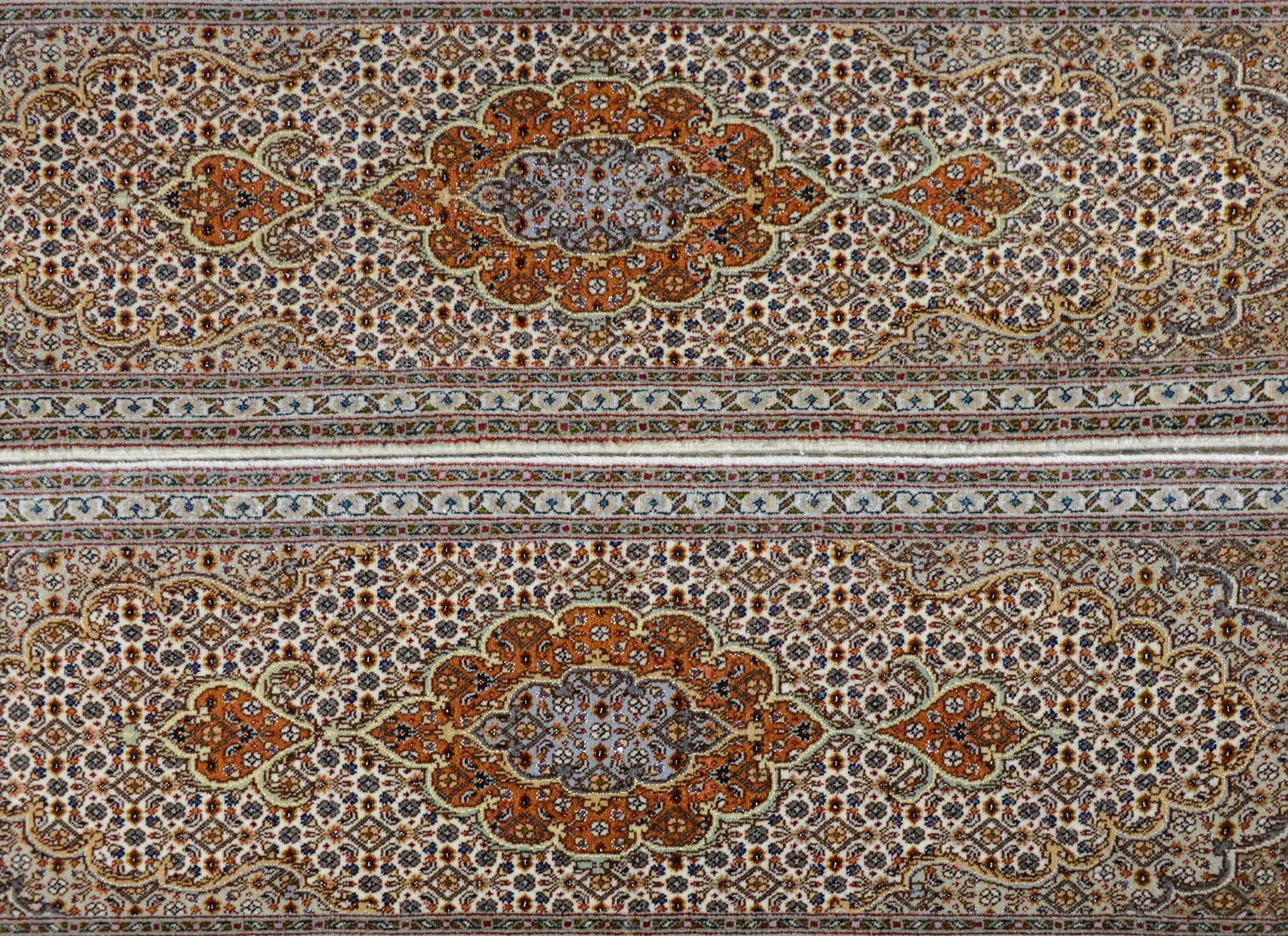 Pair of Petite Tabriz Runners For Sale
