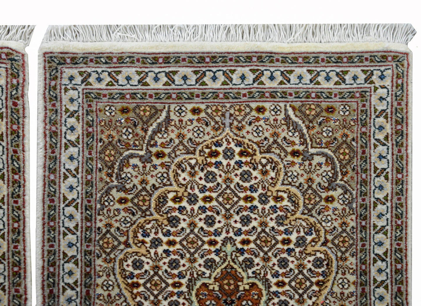 Pair of Petite Tabriz Runners For Sale