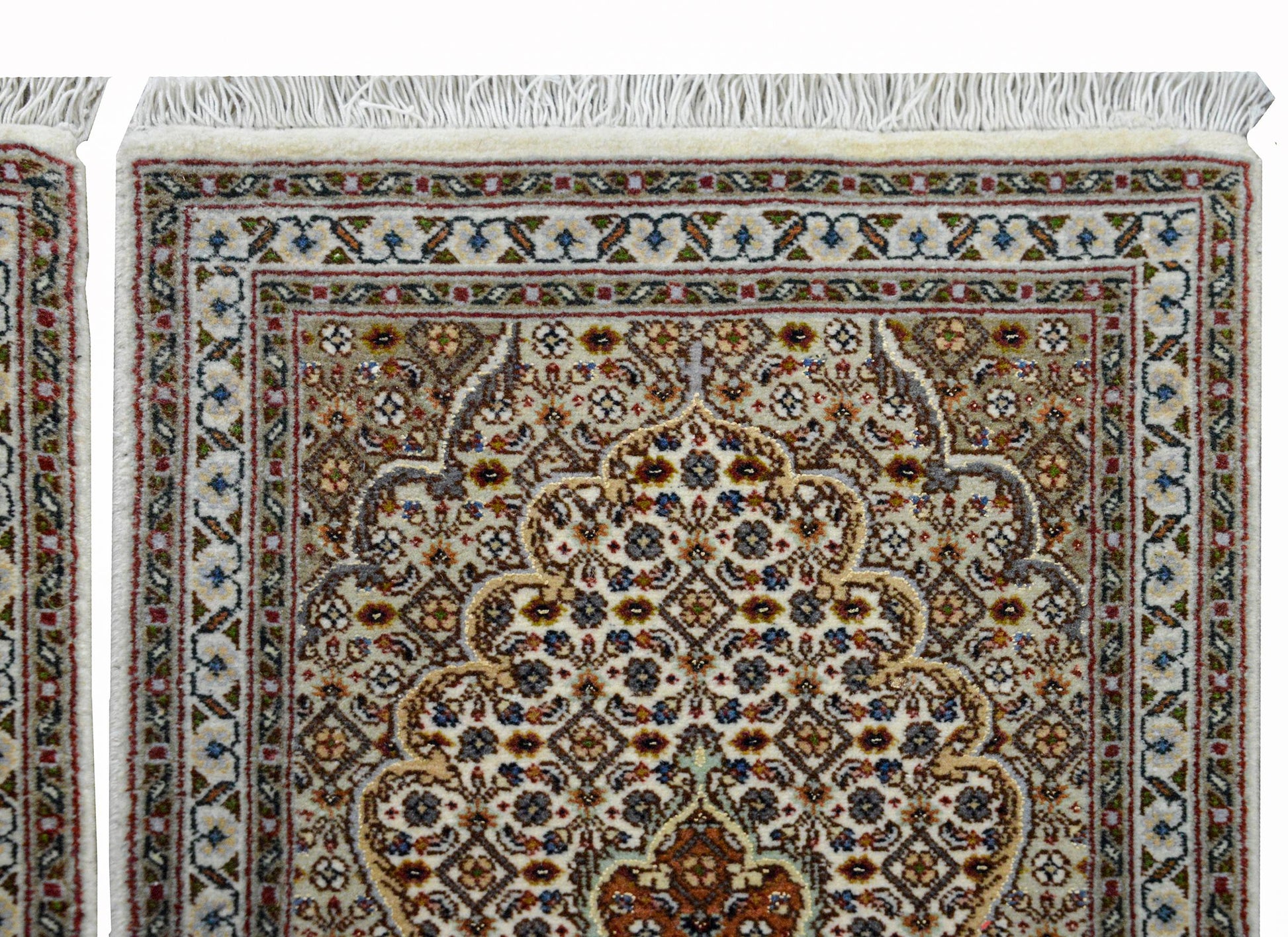 Pair of Petite Tabriz Runners For Sale