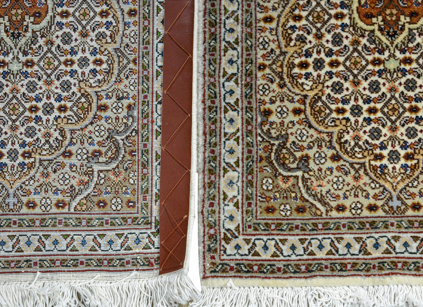 Pair of Petite Tabriz Runners For Sale