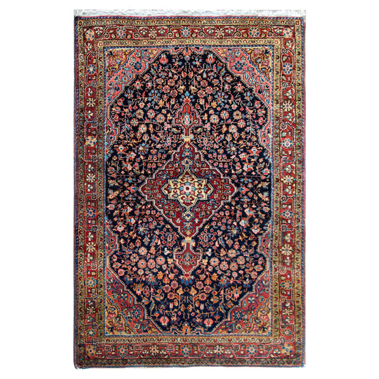 Early 20th Century Persian Bidjar Rug For Sale