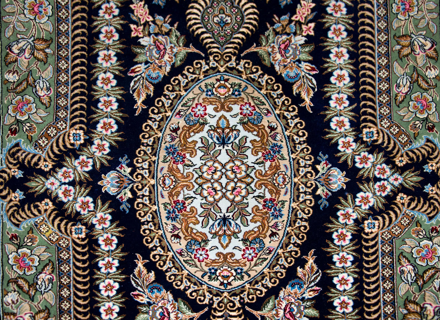 Vintage Persian Rum Rug For Sale