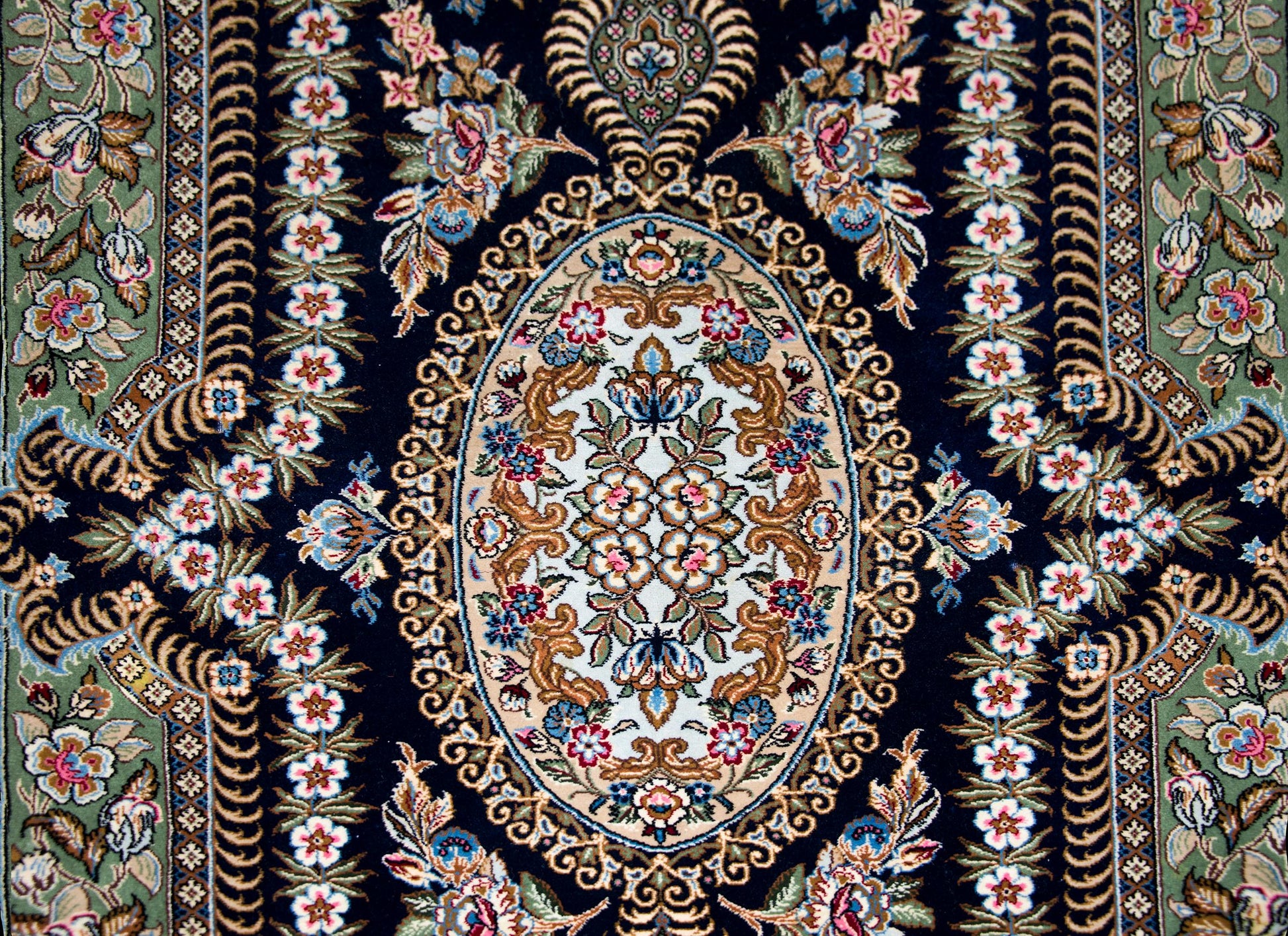 Vintage Persian Rum Rug For Sale