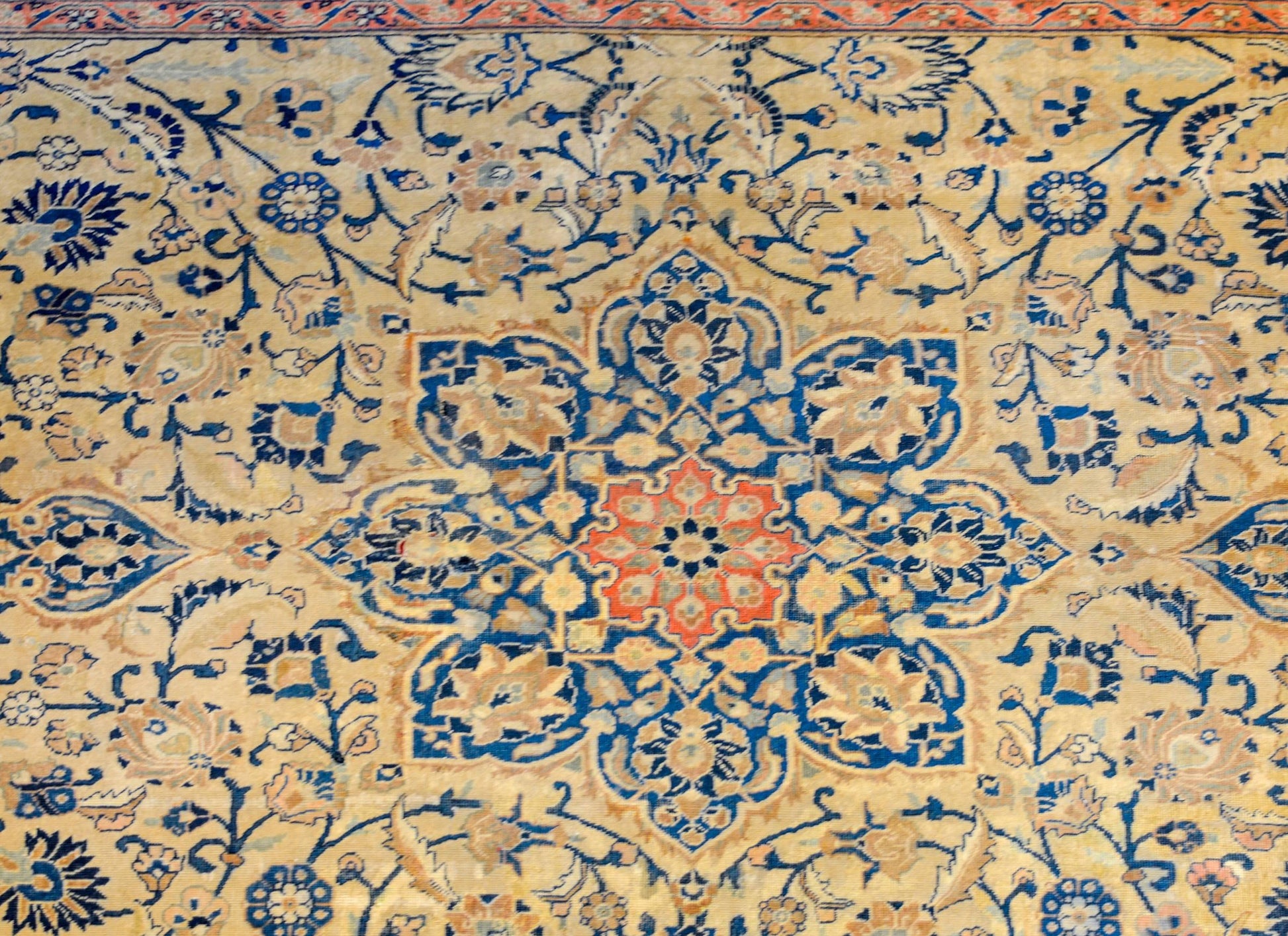 Wonderful Early 20th Century Tabriz Rug For Sale