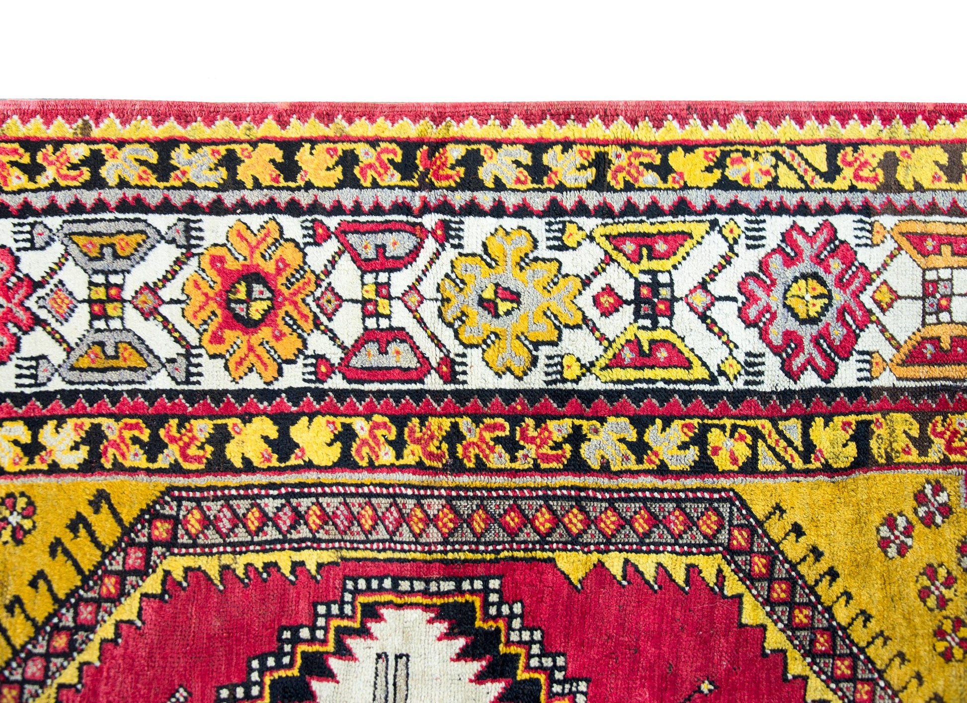 Early 20th Century Turkish Konya Rug For Sale