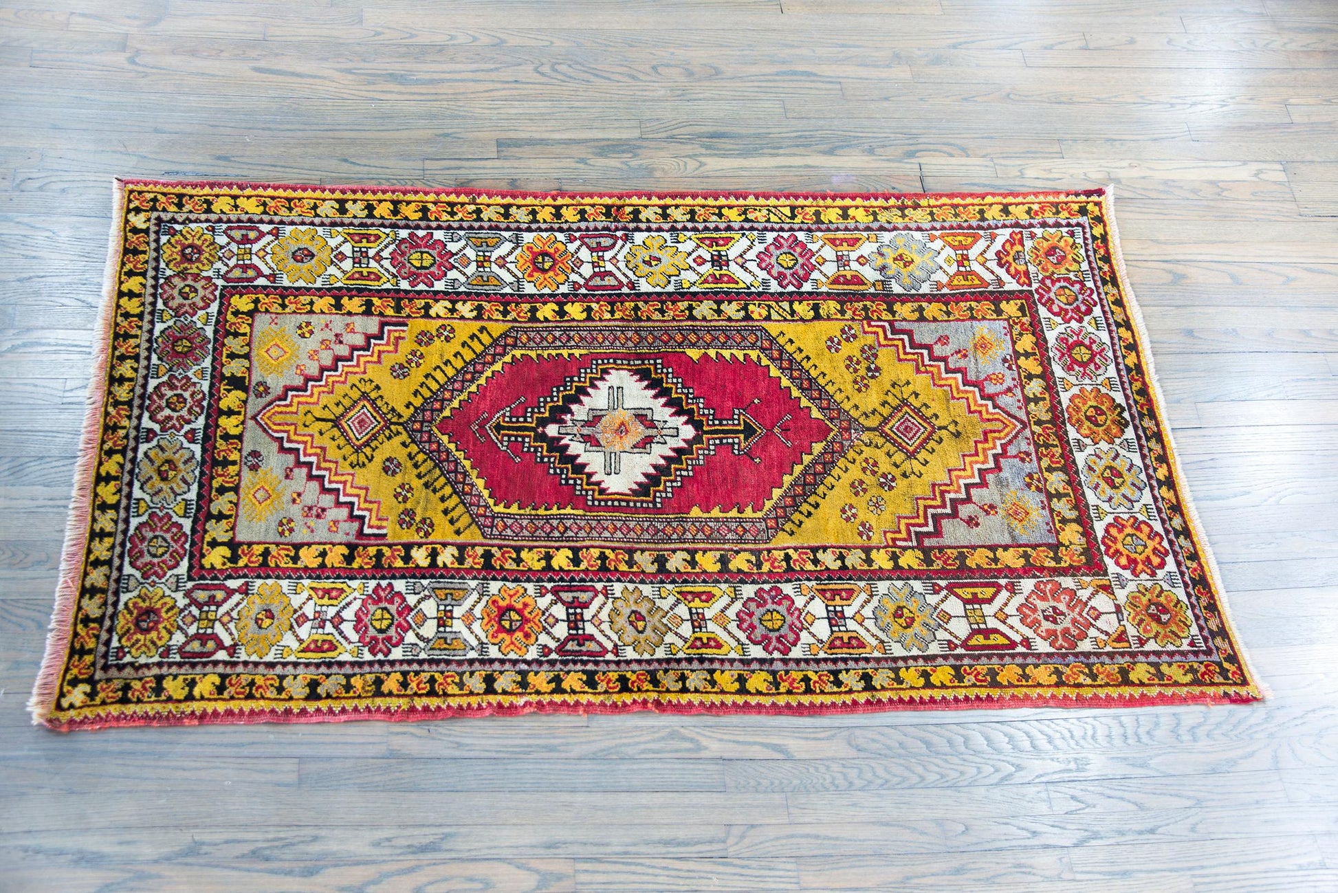 Early 20th Century Turkish Konya Rug For Sale