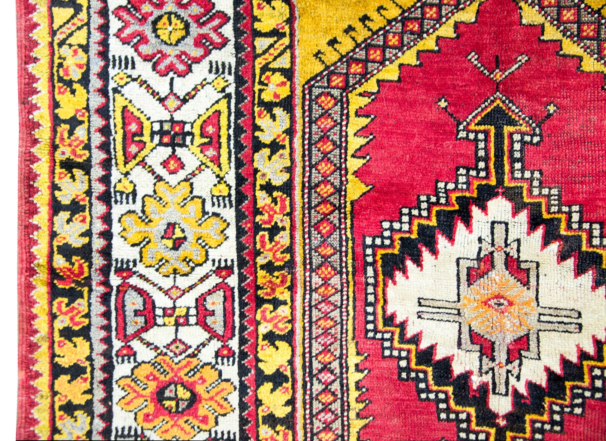 Early 20th Century Turkish Konya Rug For Sale