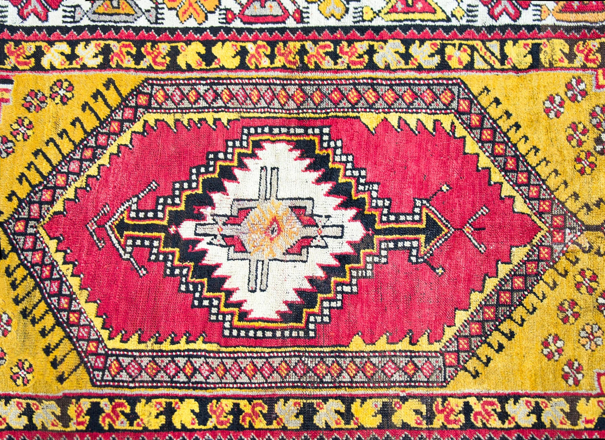 Early 20th Century Turkish Konya Rug For Sale