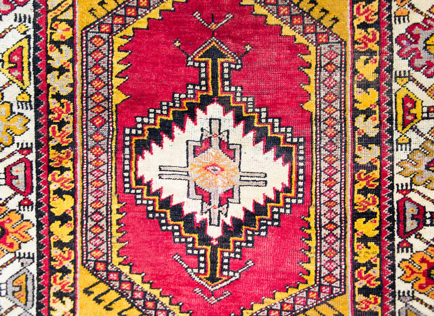 Early 20th Century Turkish Konya Rug For Sale