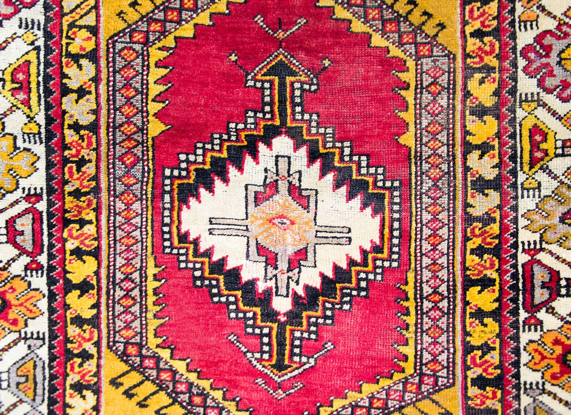 Early 20th Century Turkish Konya Rug For Sale