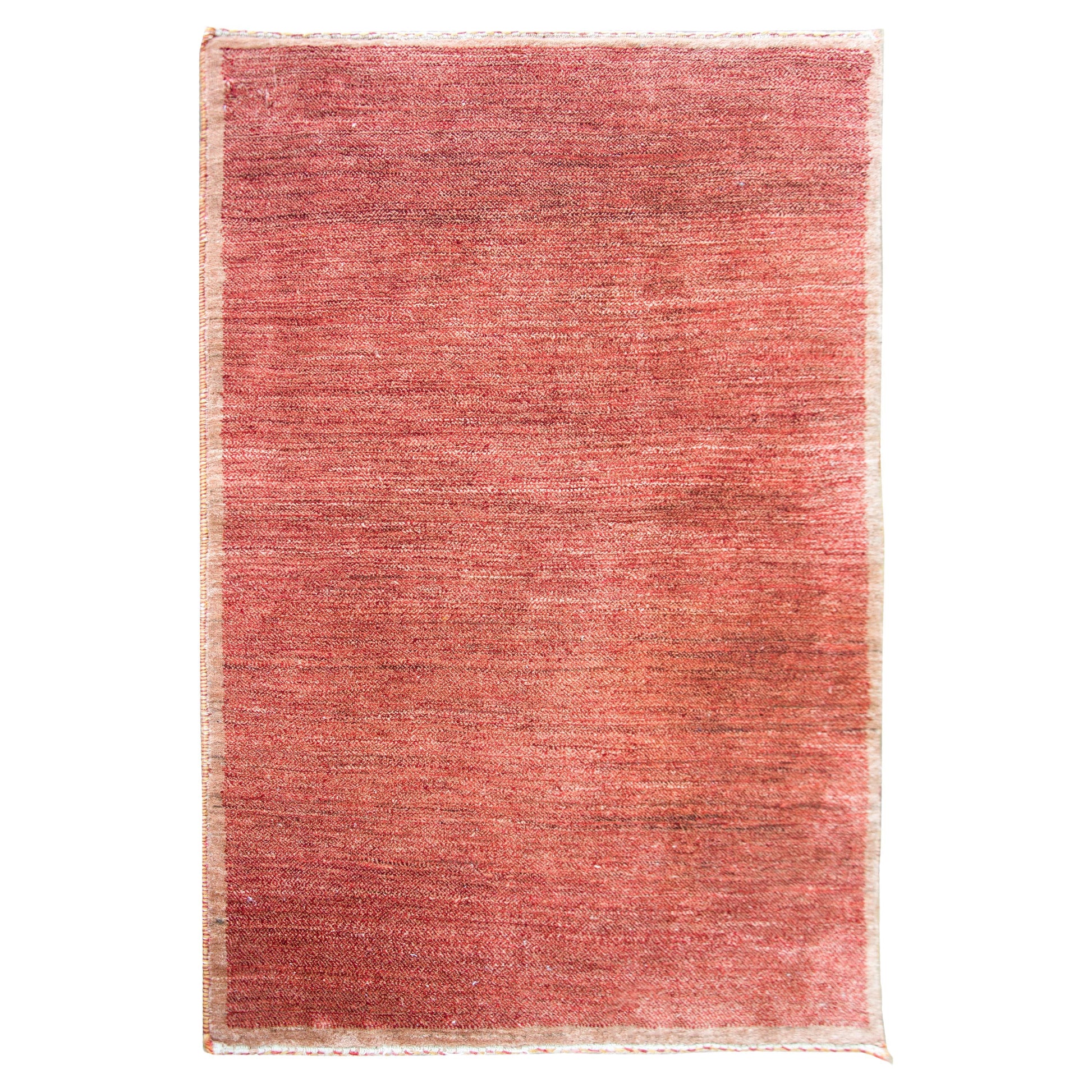 Vintage Tibetan Hand-Knotted Rug For Sale