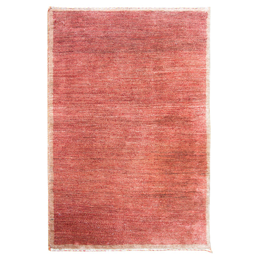Vintage Tibetan Hand-Knotted Rug For Sale