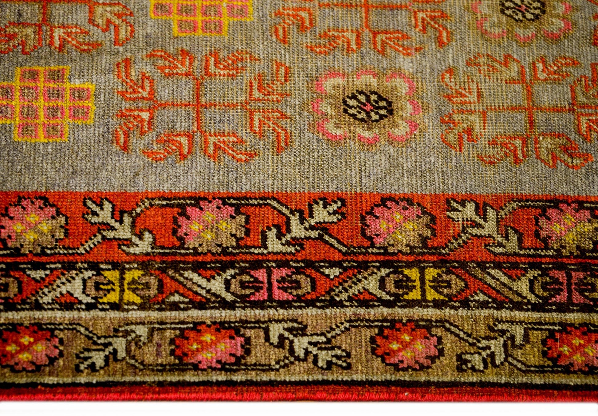 Wonderful Early 20th Century Khotan Rug For Sale