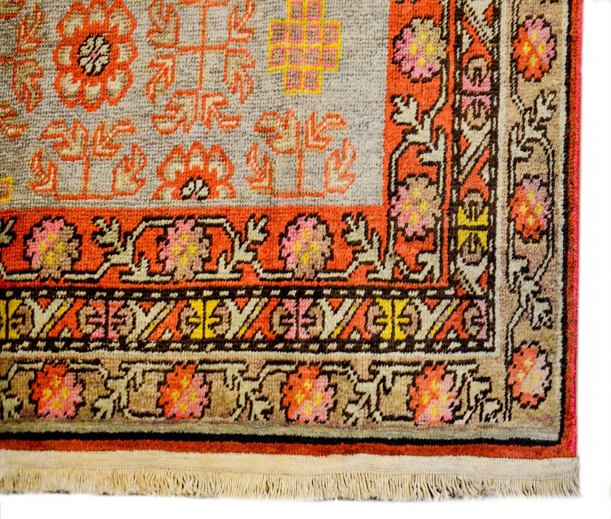 Wonderful Early 20th Century Khotan Rug For Sale