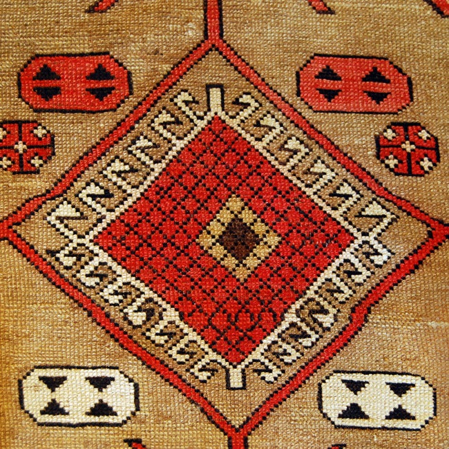 19th Century Azeri Carpet For Sale